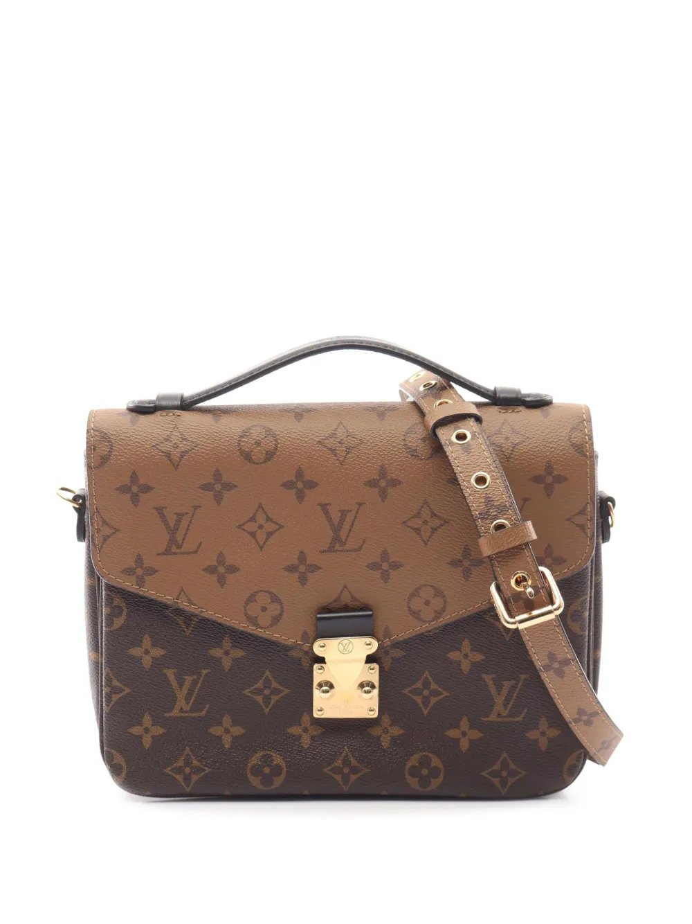 2017 Monogram Reverse Pochette Metis satchel