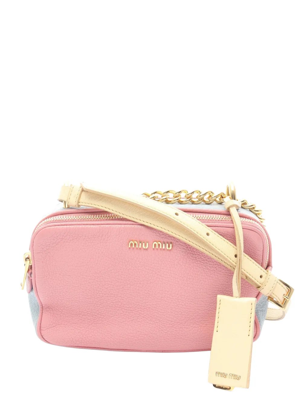 2000s Madras chain shoulder bag