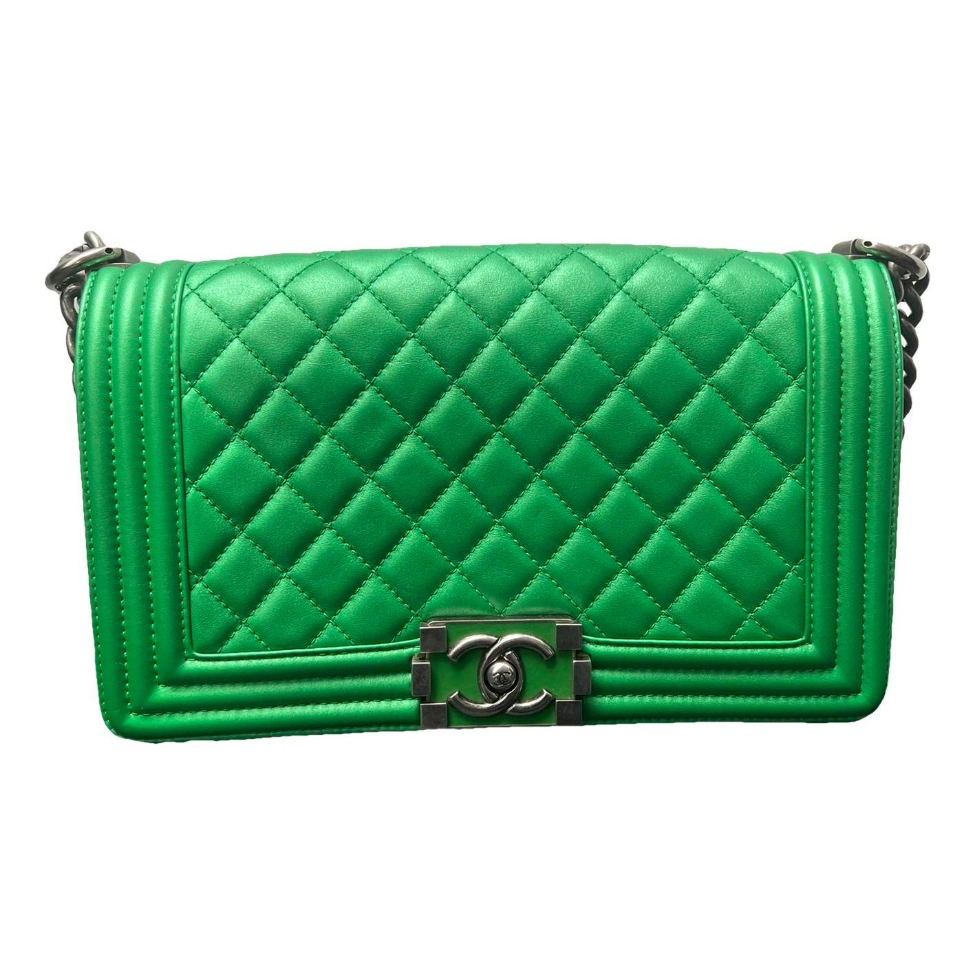Boy leather crossbody bag