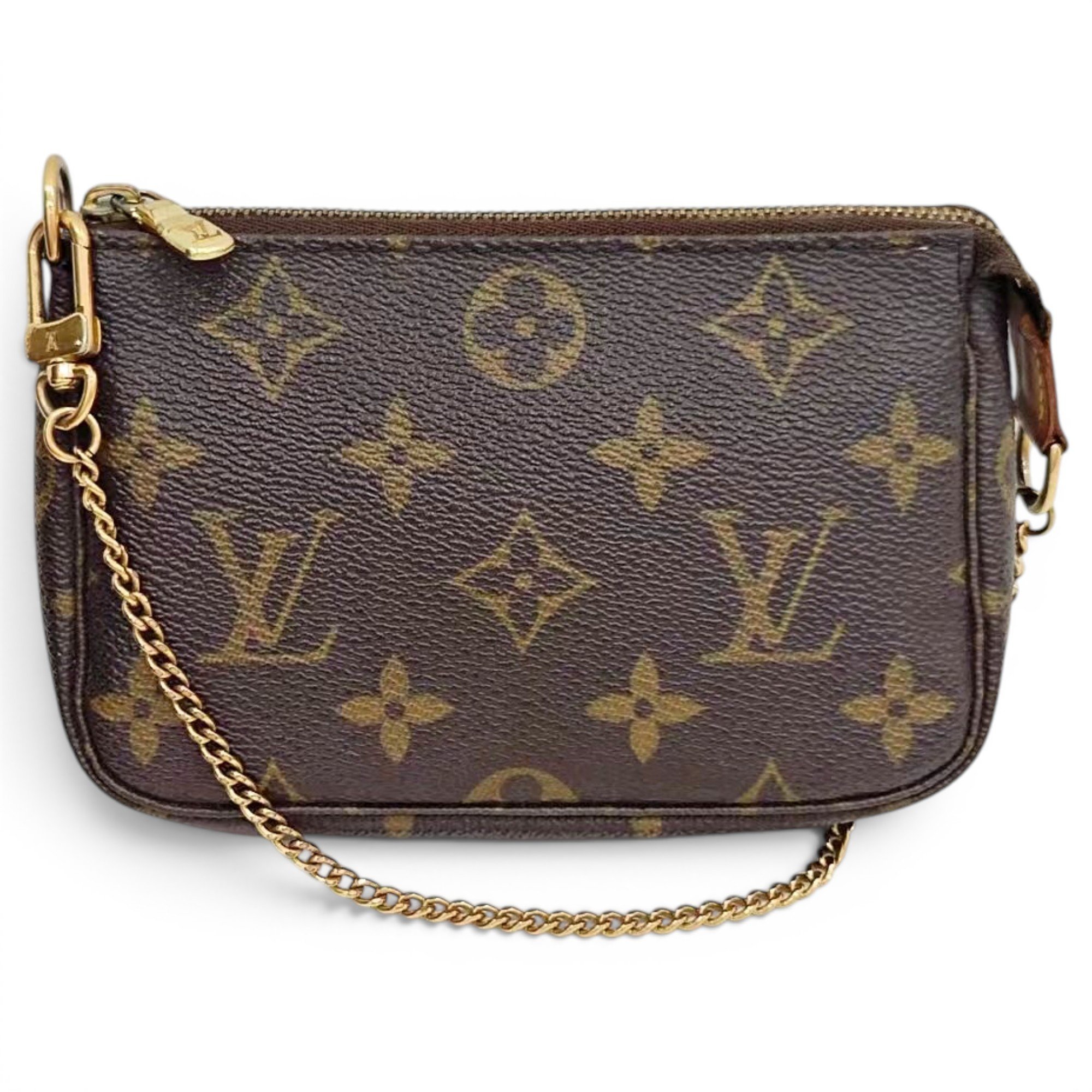 Pochette Accessoire leather handbag