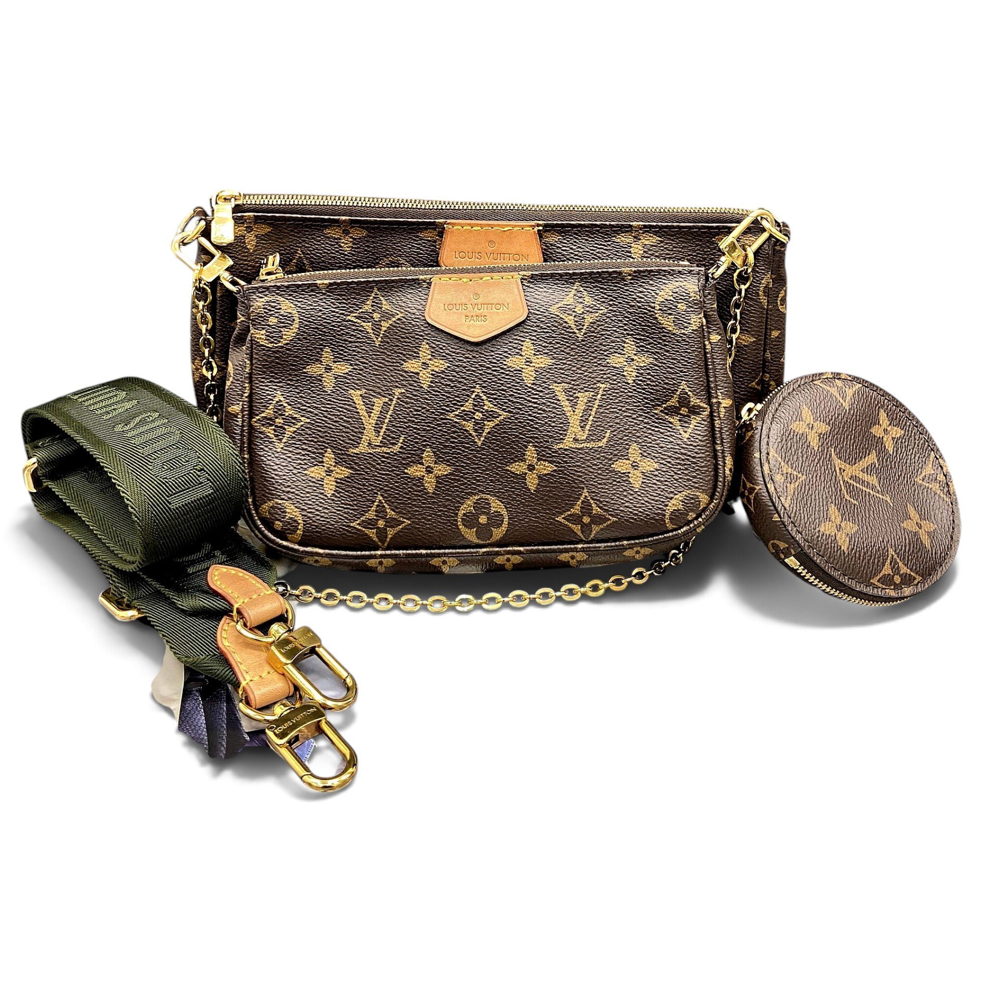 Multi Pochette Accessoires leather handbag