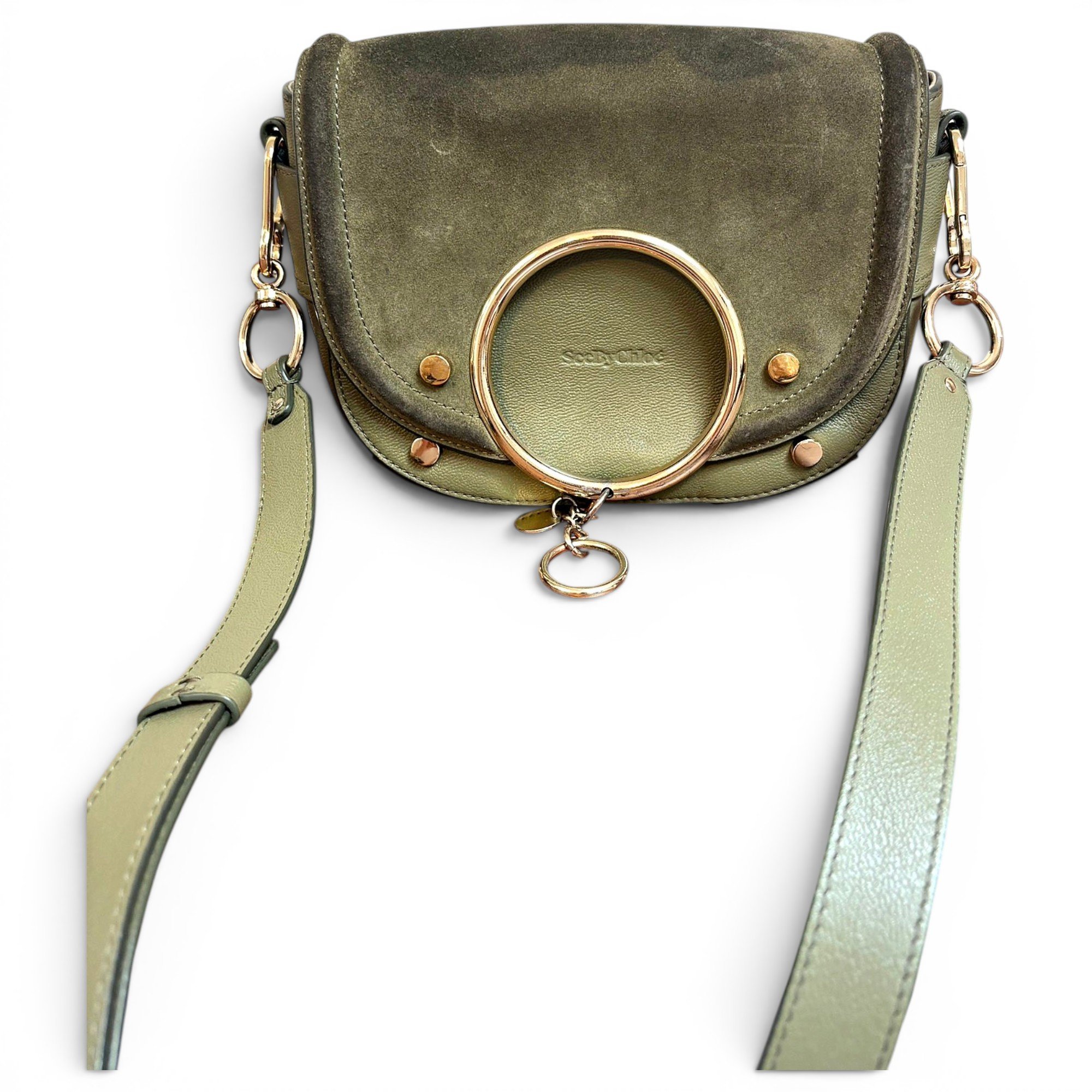 Leather crossbody bag