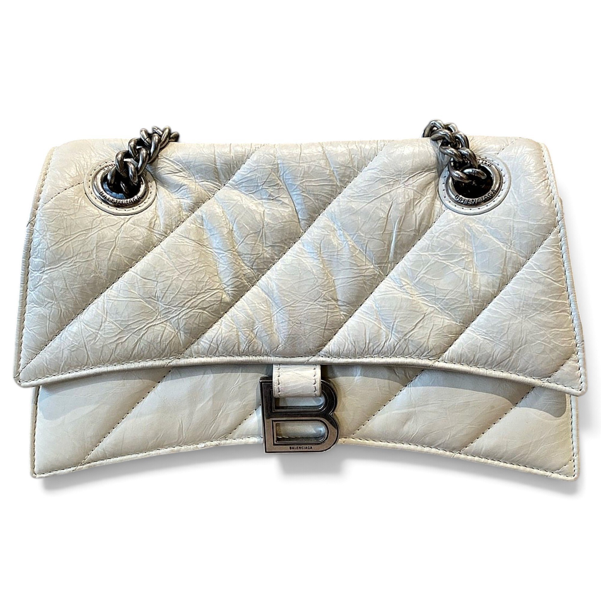 Balenciaga Crush leather handbag