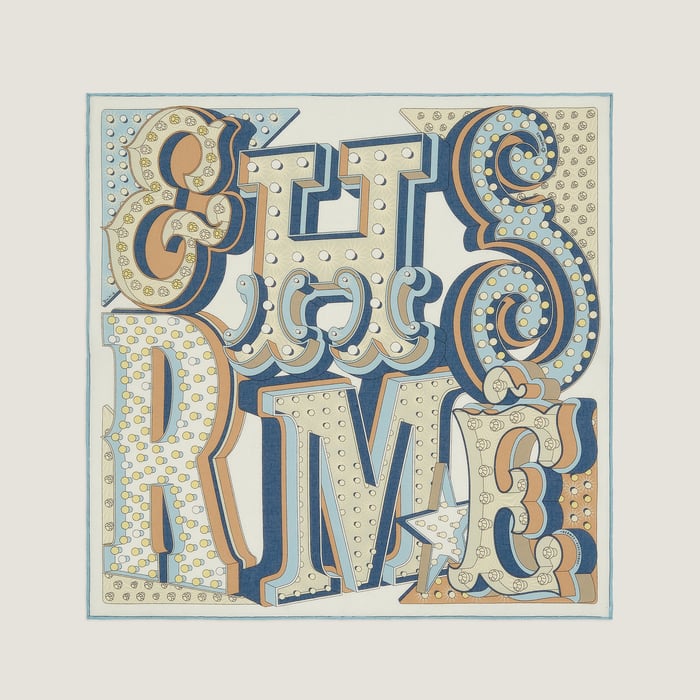Hermès Electrique handkerchief