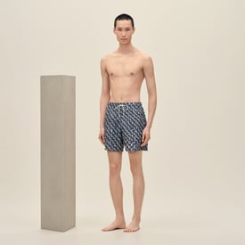 "H Cut Remix" swim trunks