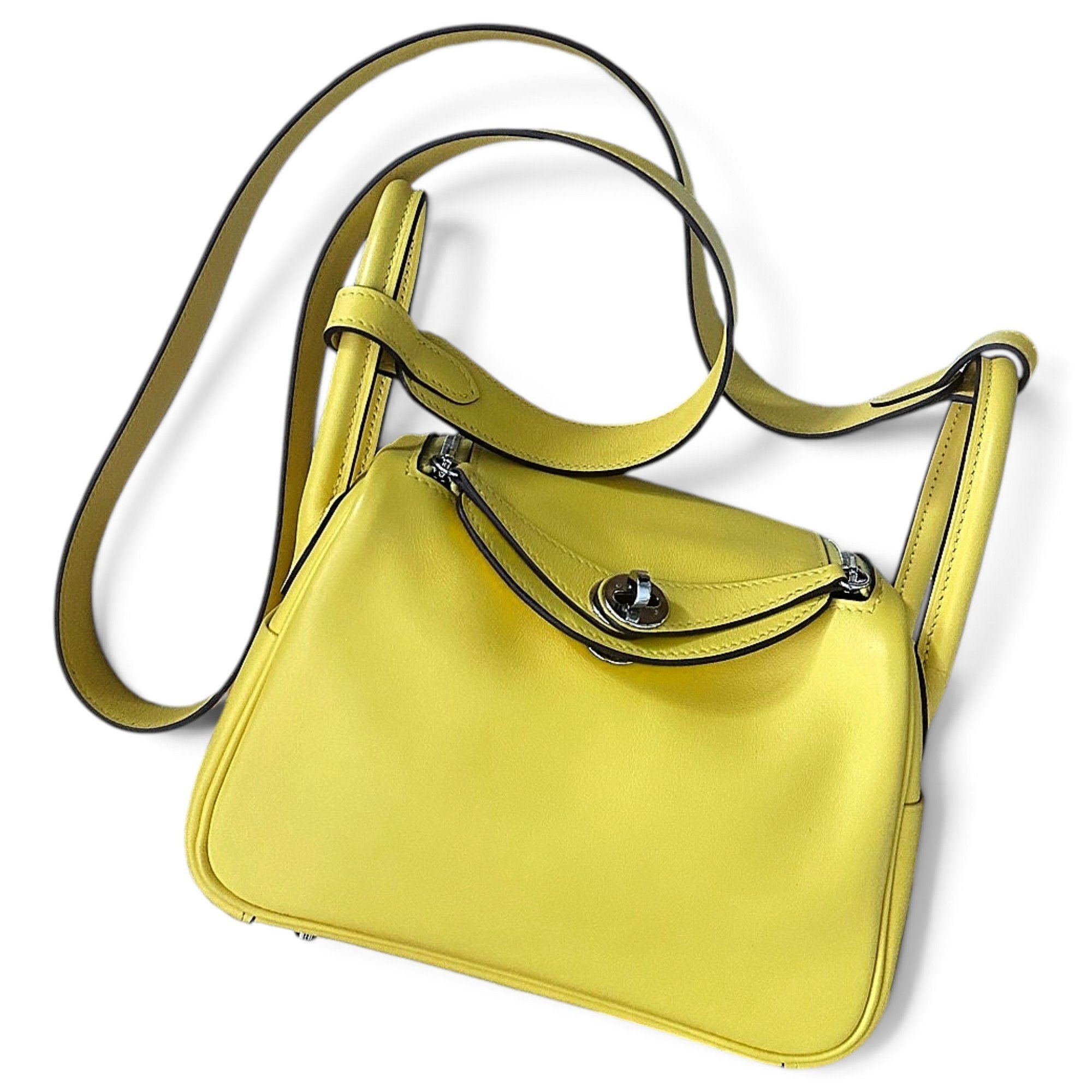 Lindy leather handbag