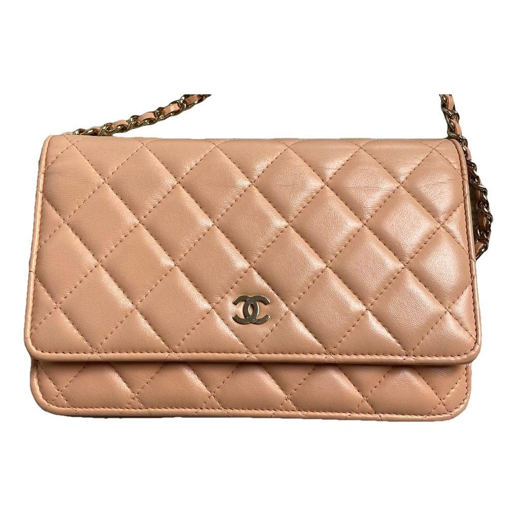 Wallet On Chain Timeless/Classique leather crossbody bag