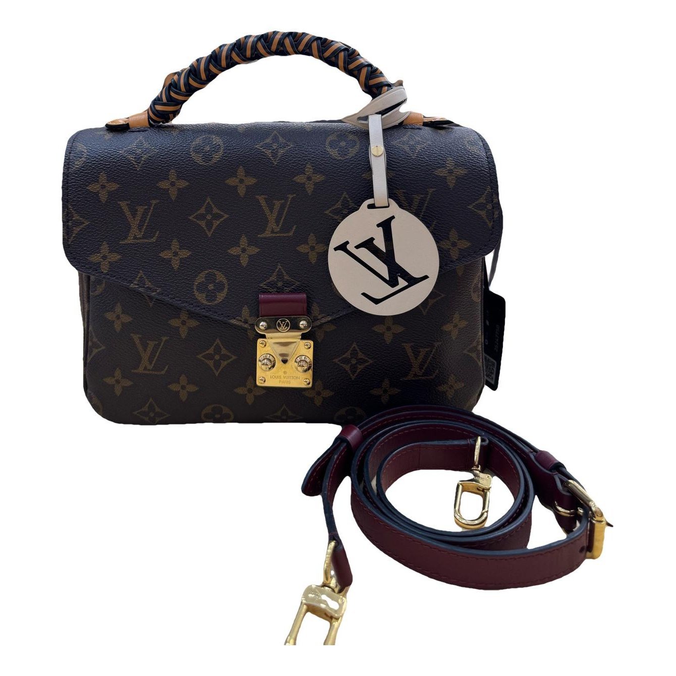 Metis leather handbag