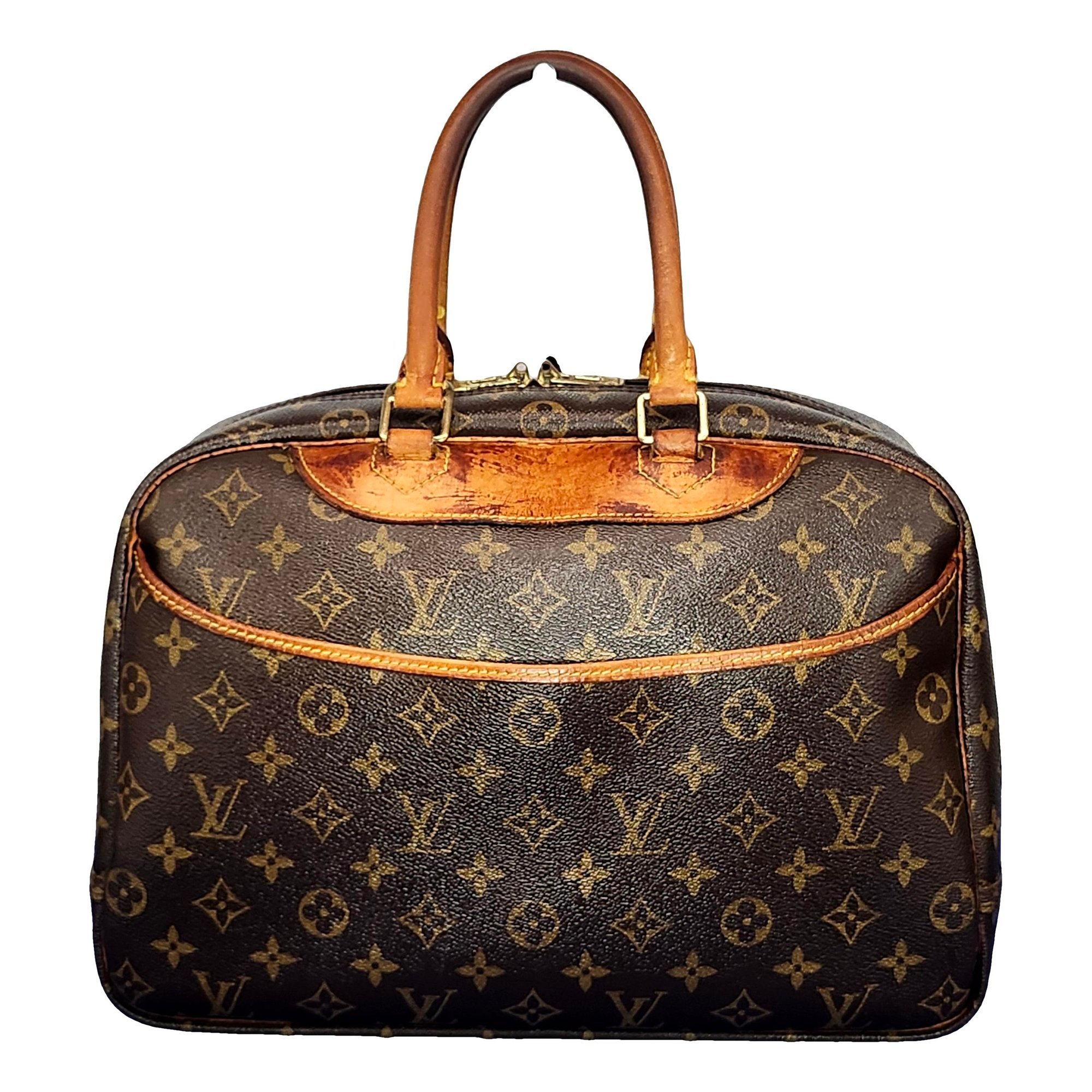 Deauville leather handbag
