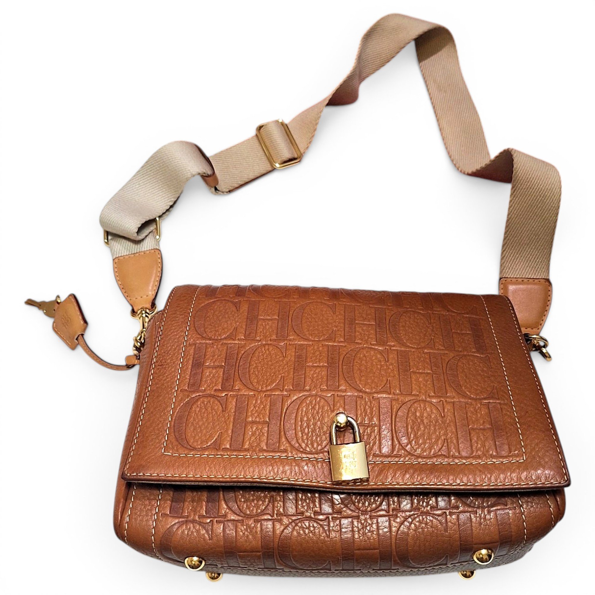 Leather crossbody bag