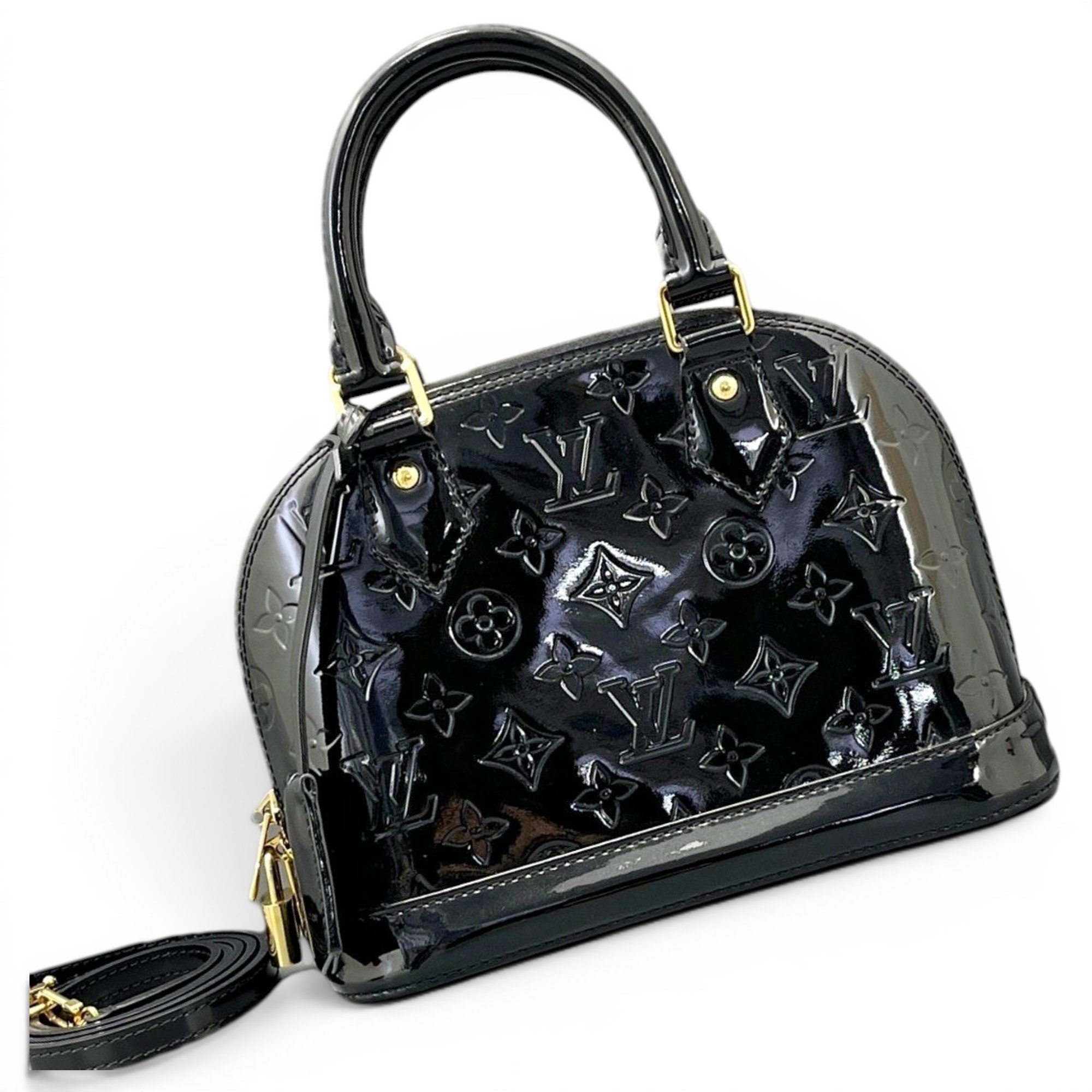 Alma leather handbag