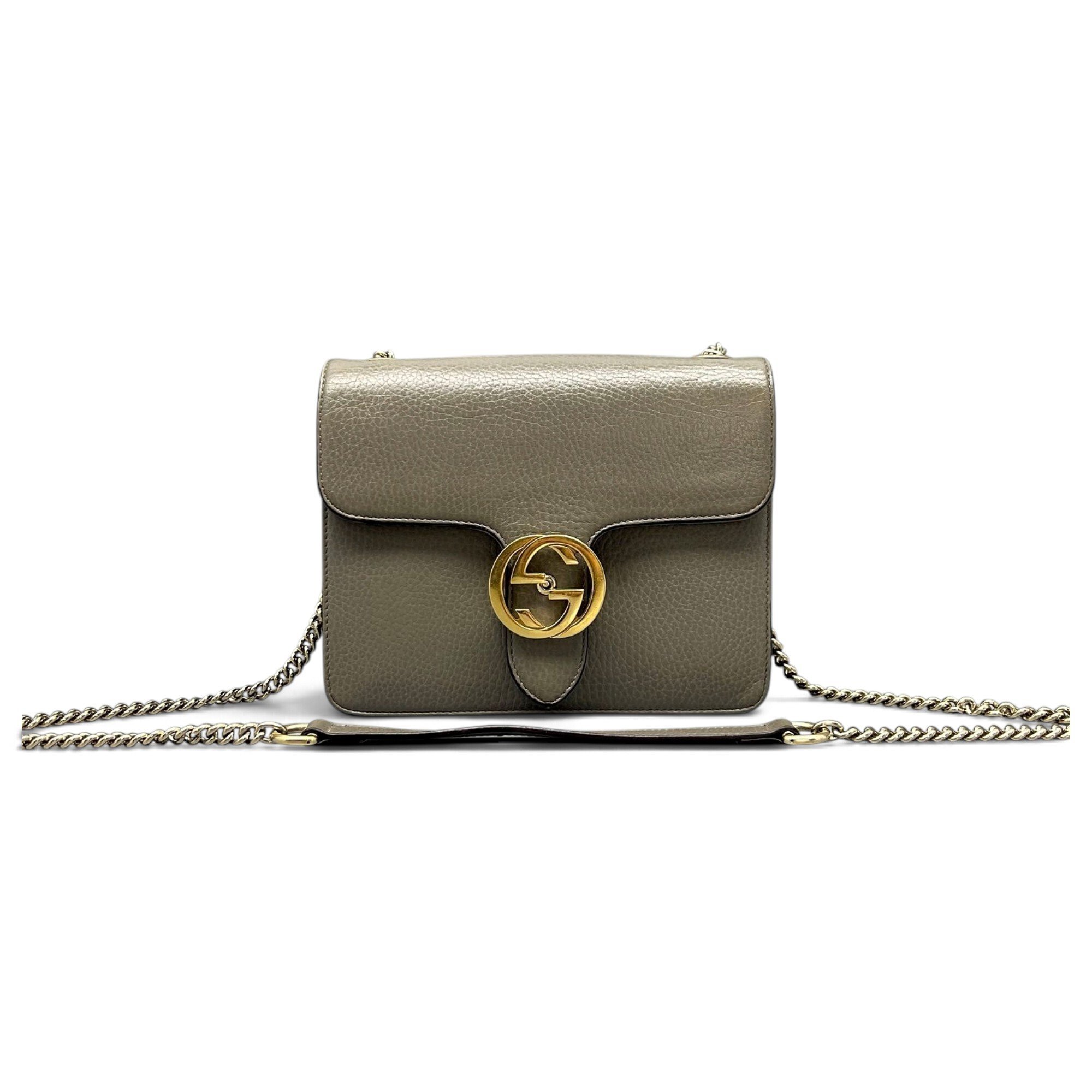Leather crossbody bag