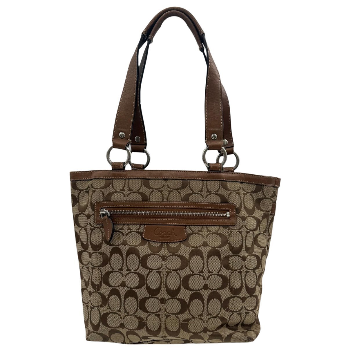 Leather handbag