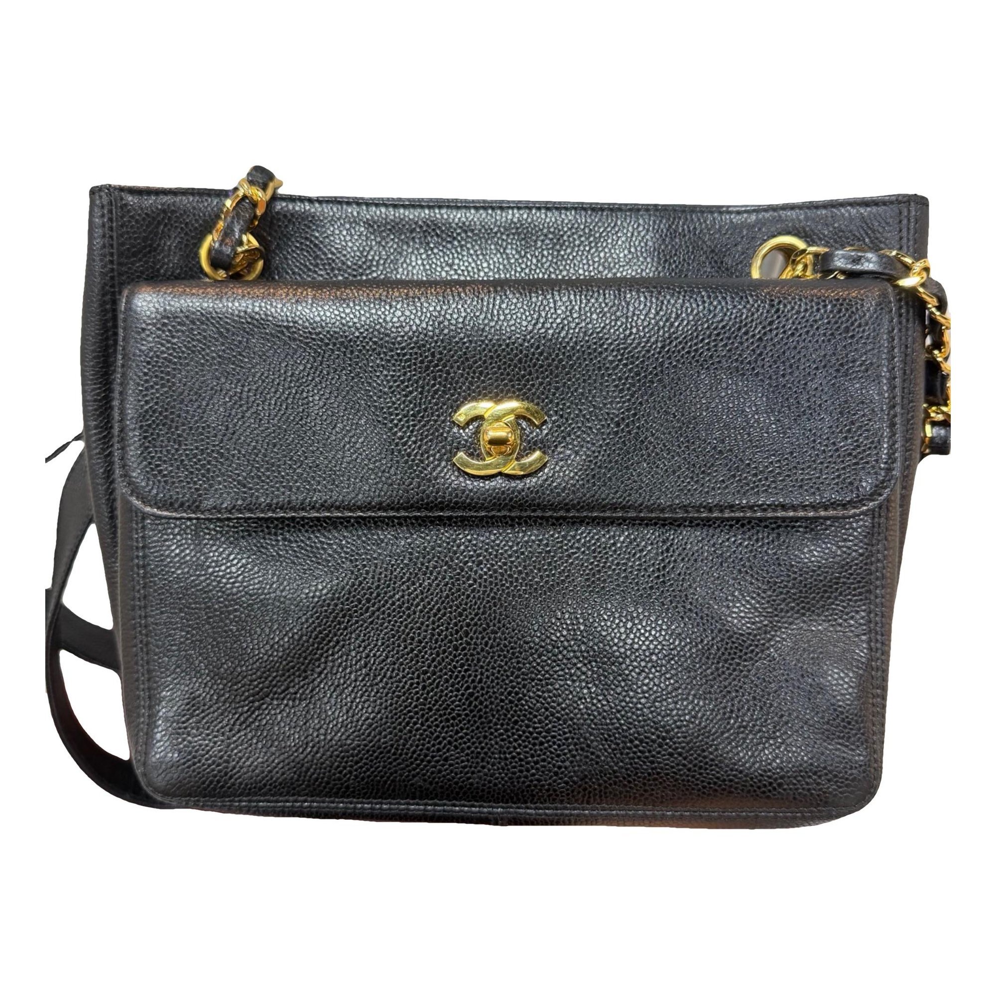 Classic CC Shopping leather tote