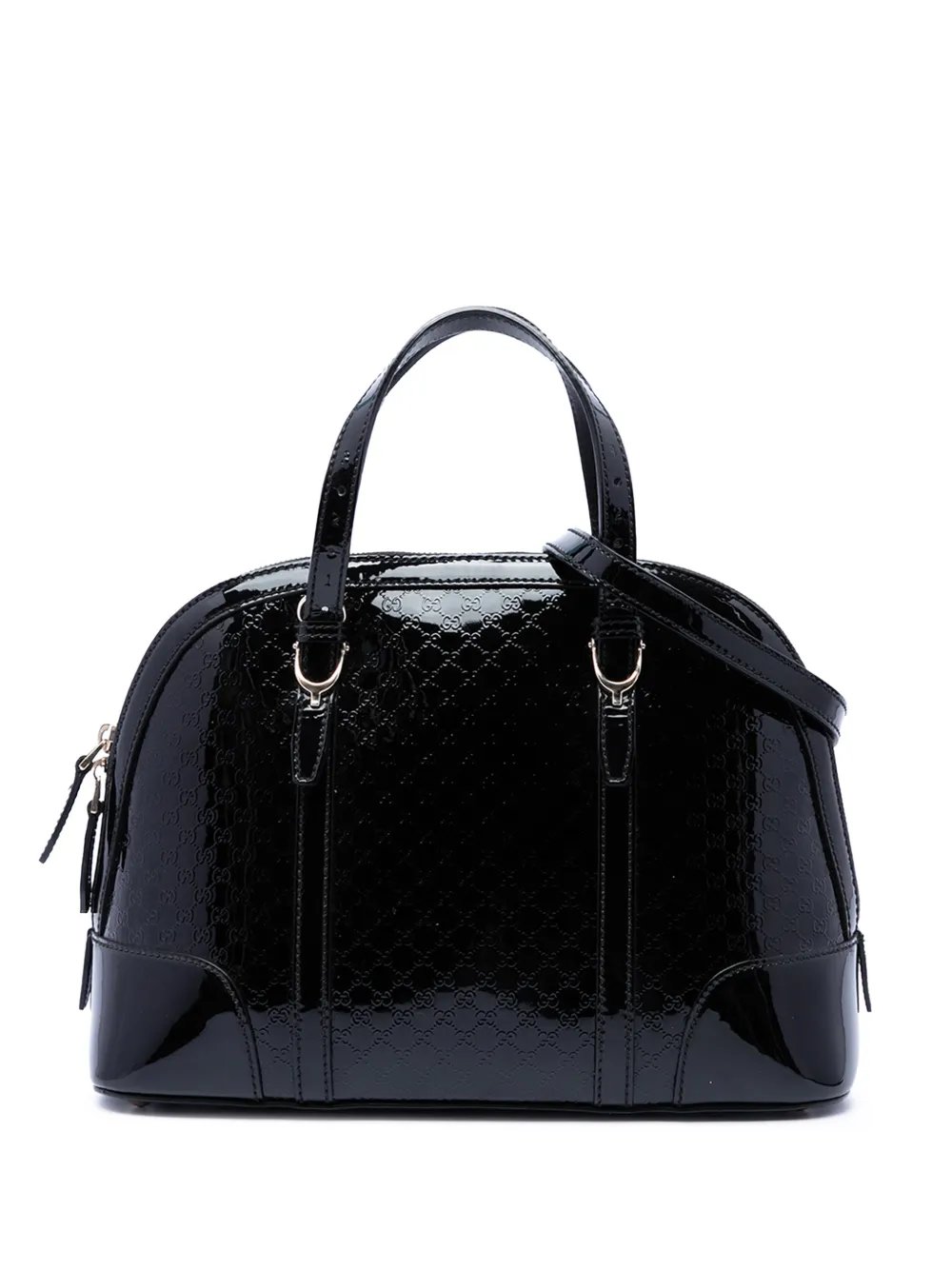 2016-2026 Small Microguccissima Patent Nice satchel
