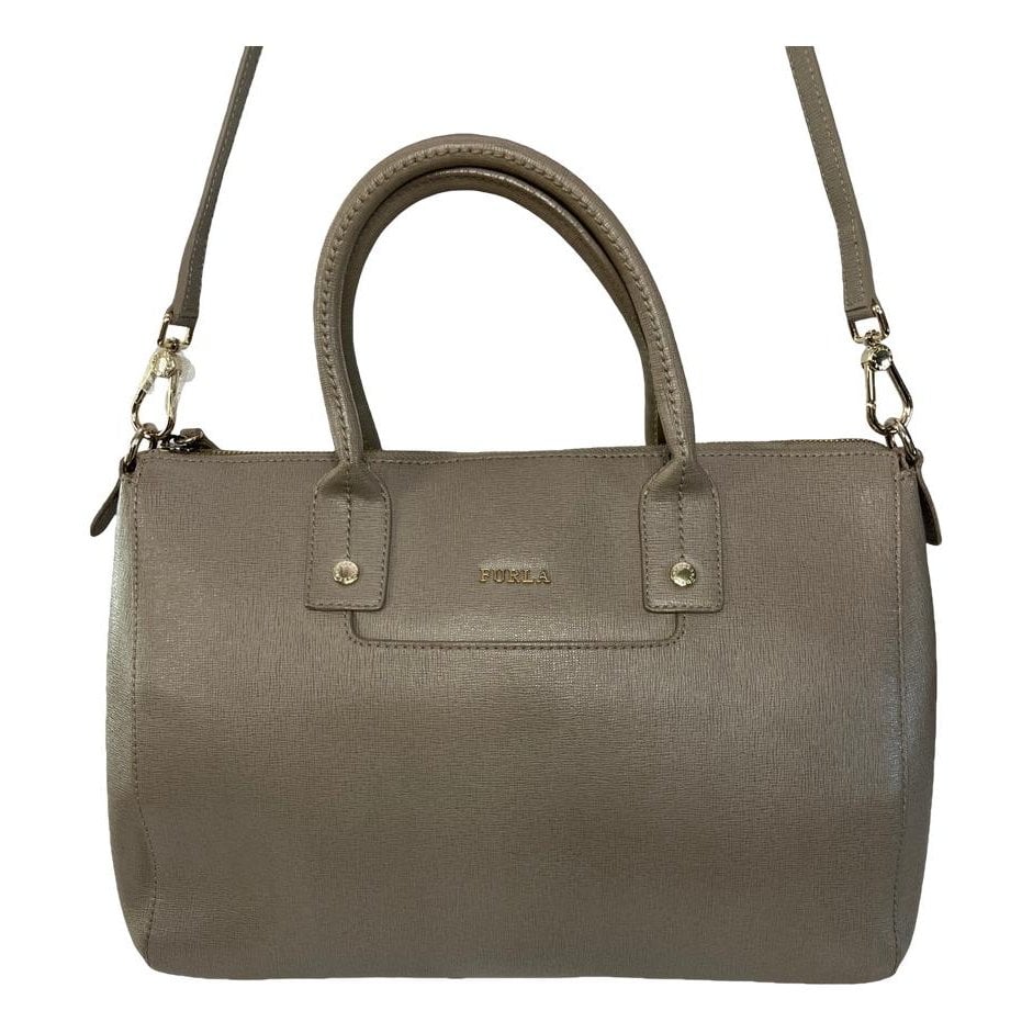 Leather satchel