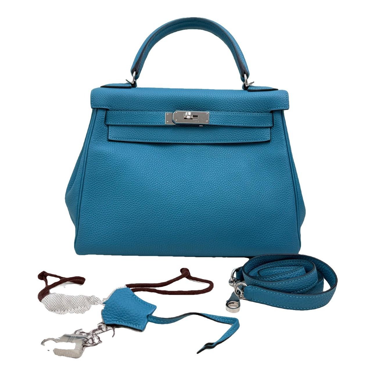 Kelly 28 leather handbag