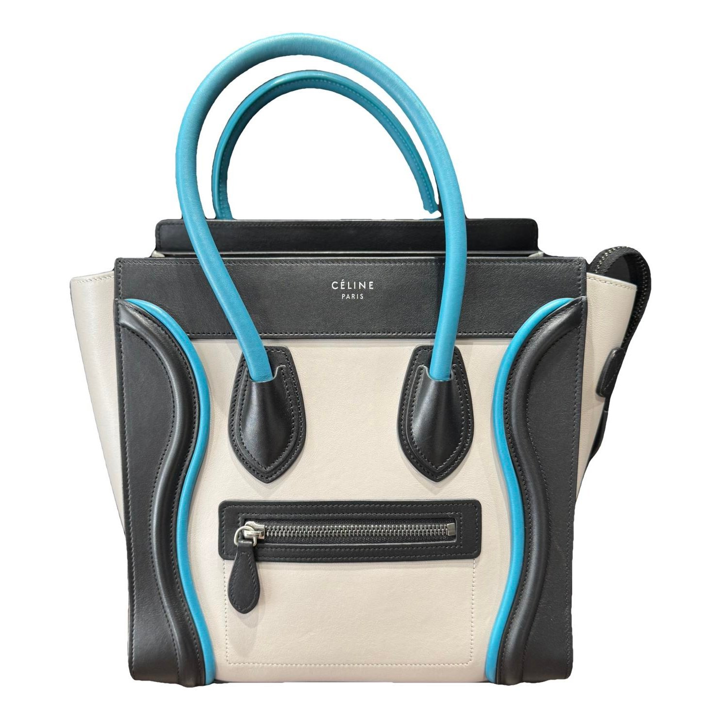 Luggage leather handbag