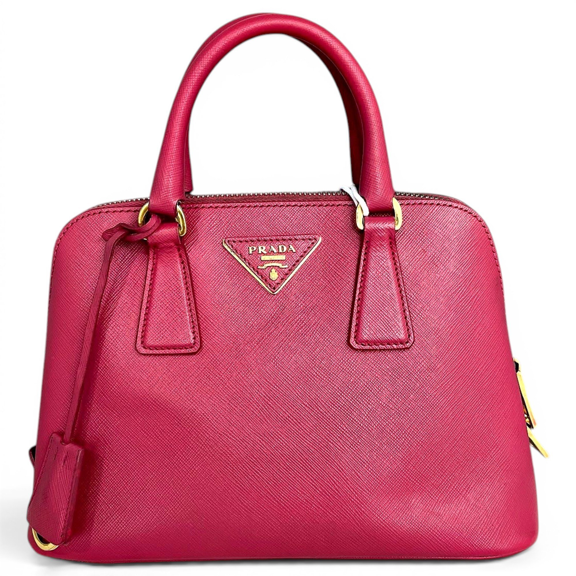 Promenade leather handbag