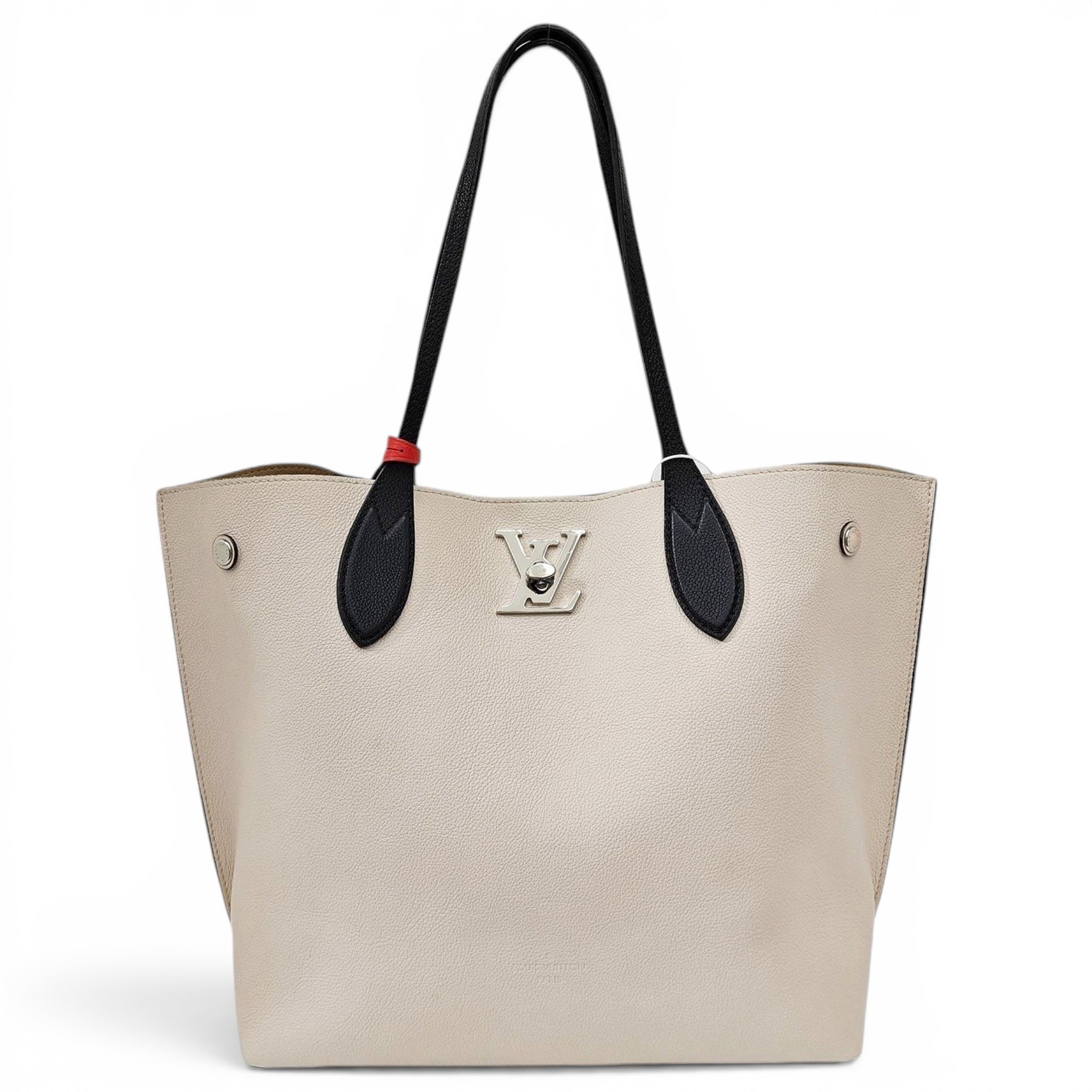 Lockme leather handbag