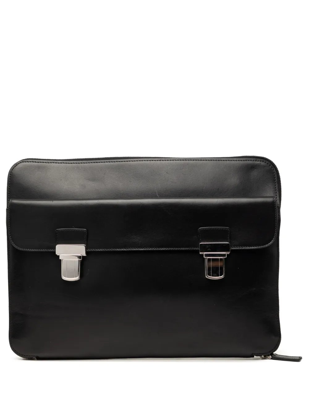 2014 Leather clutch bag