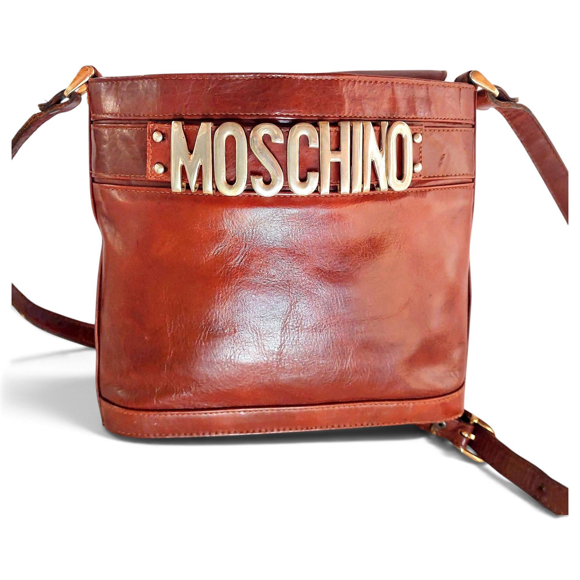 Leather crossbody bag
