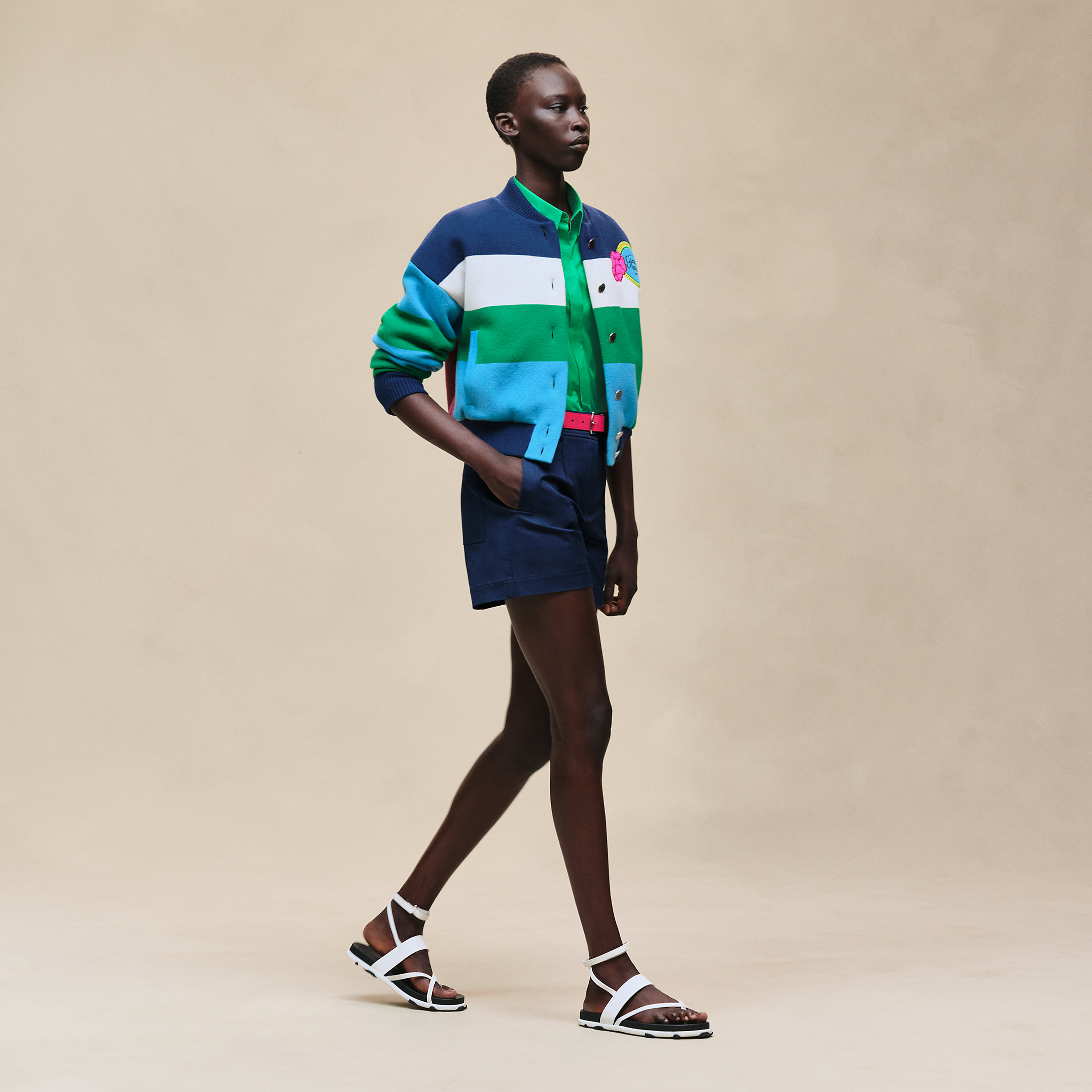 "Grand Manege" quilted jacket