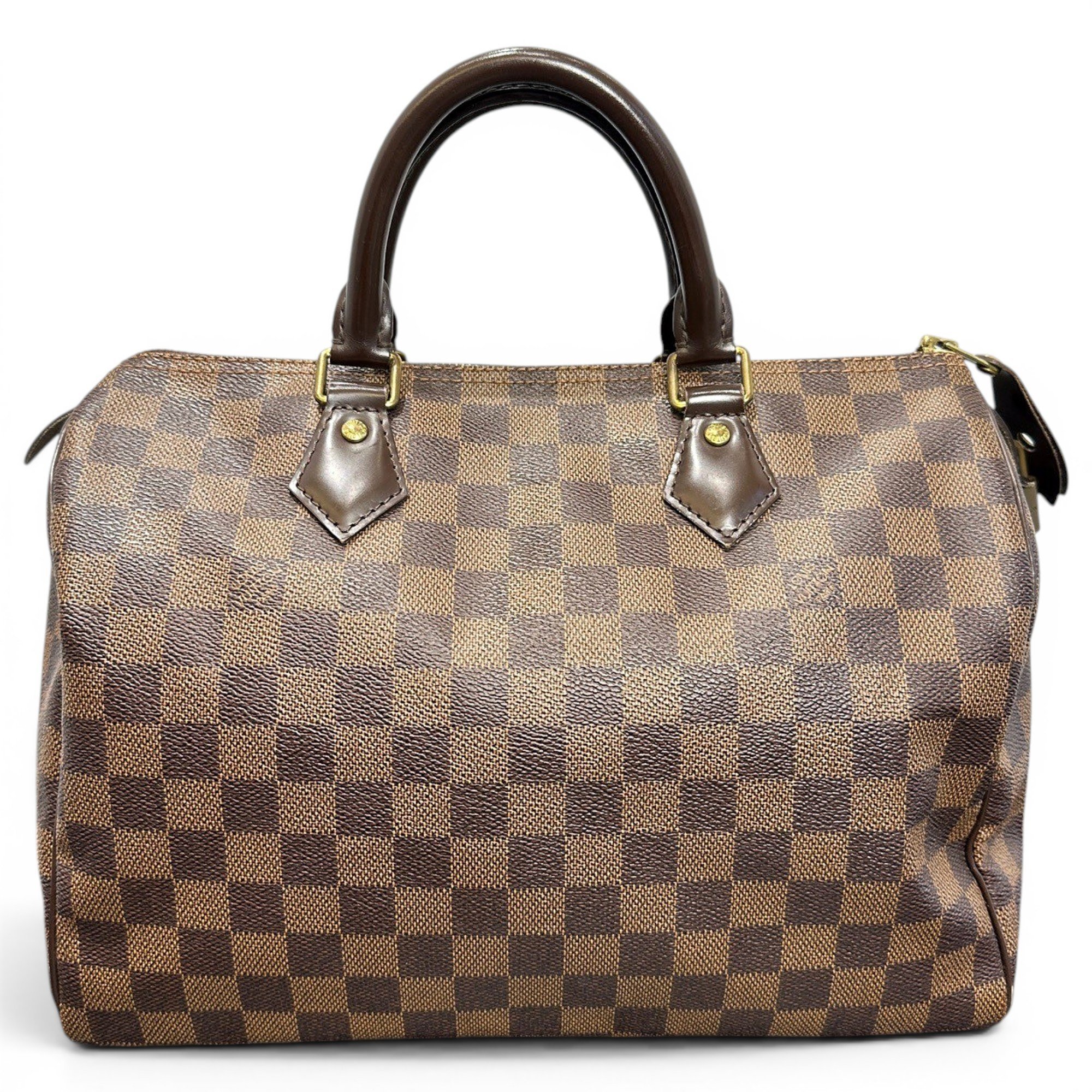 Speedy leather handbag