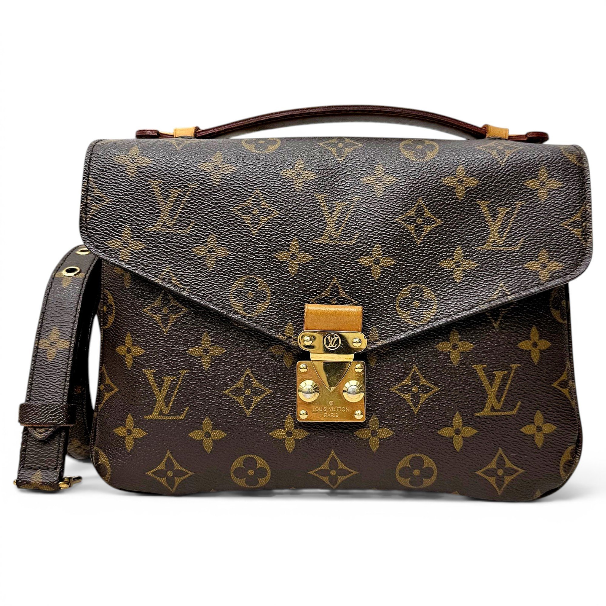 Metis leather handbag