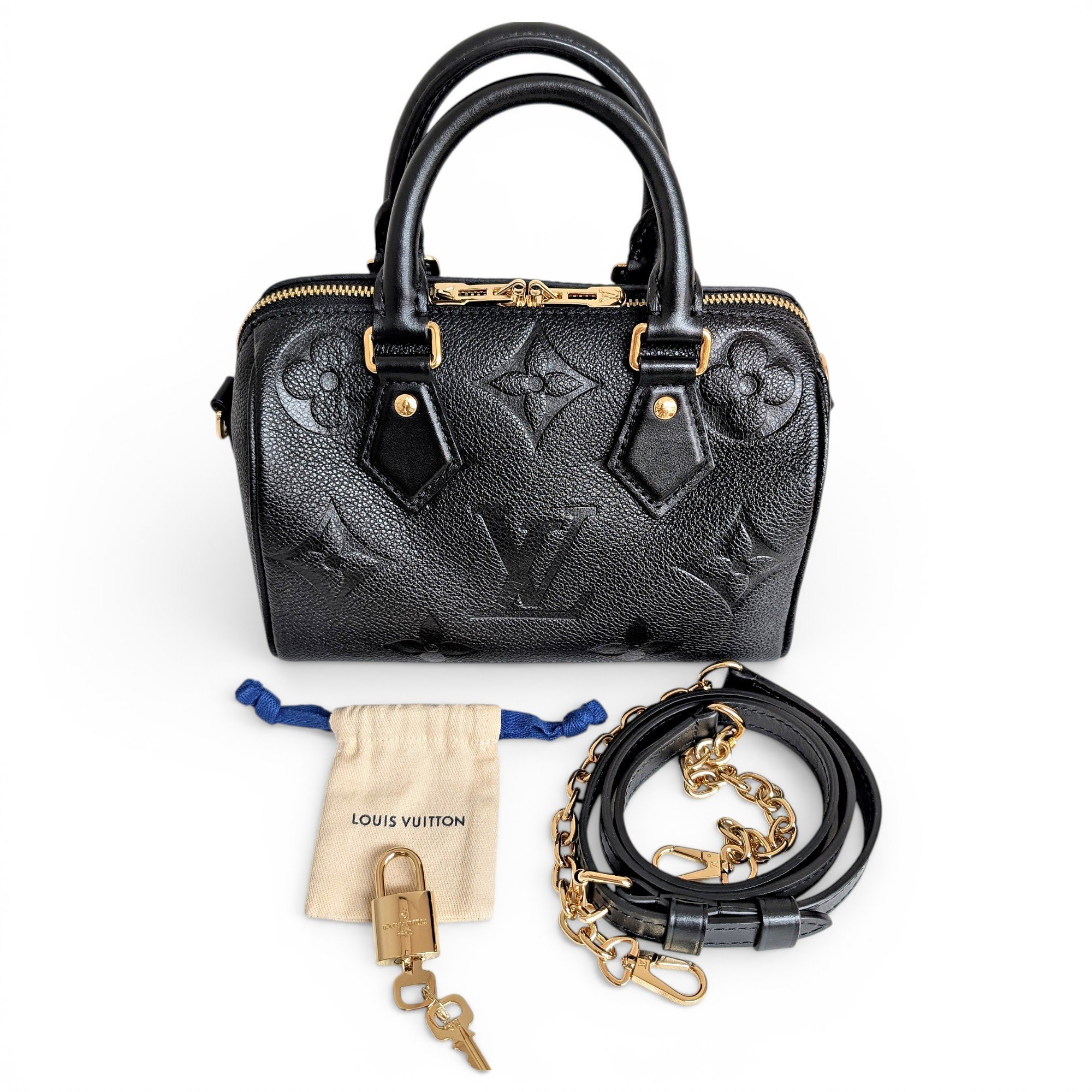Speedy Bandoulière leather handbag