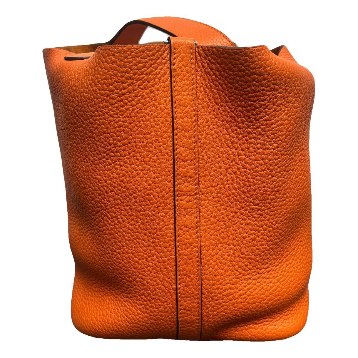 Picotin leather handbag