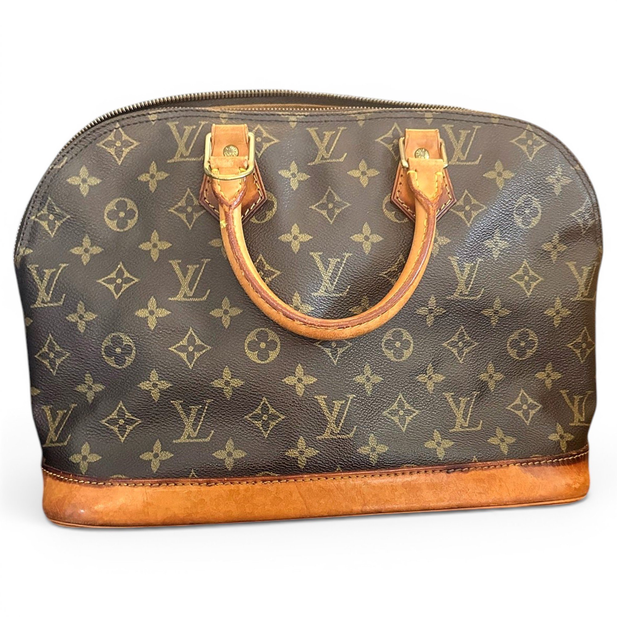 Alma leather handbag