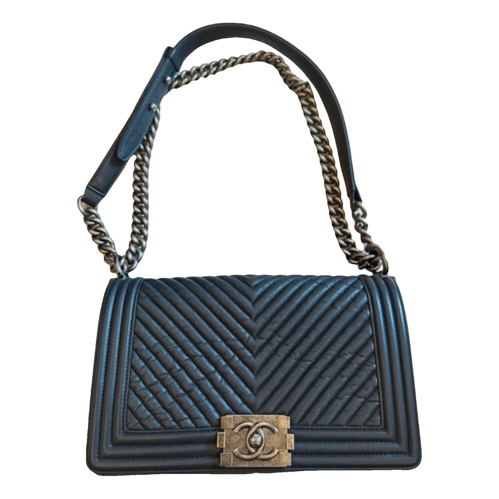 Boy leather crossbody bag
