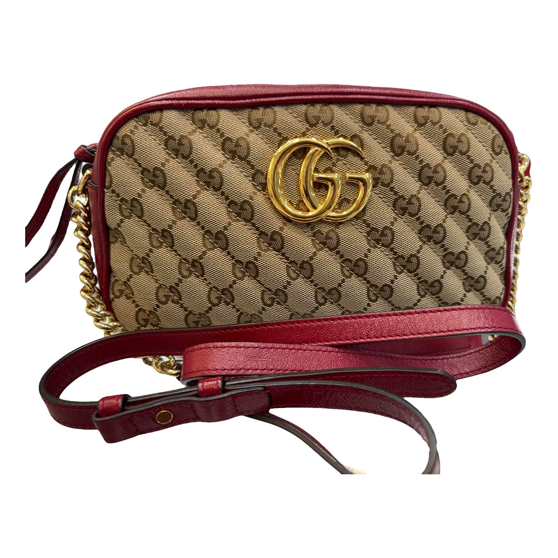 GG Marmont leather crossbody bag