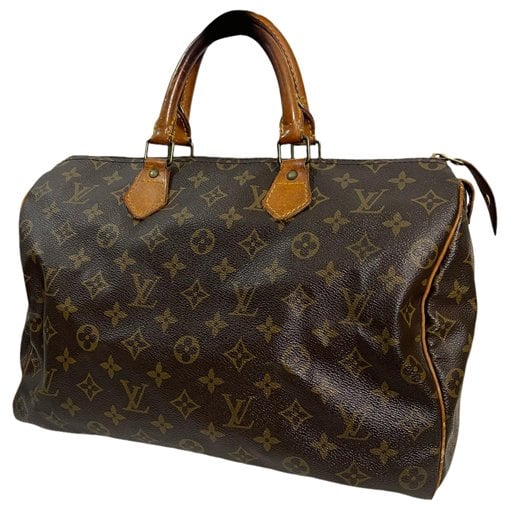 Speedy leather bowling bag