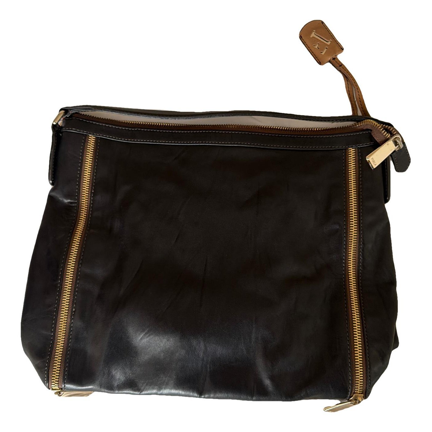 Leather handbag