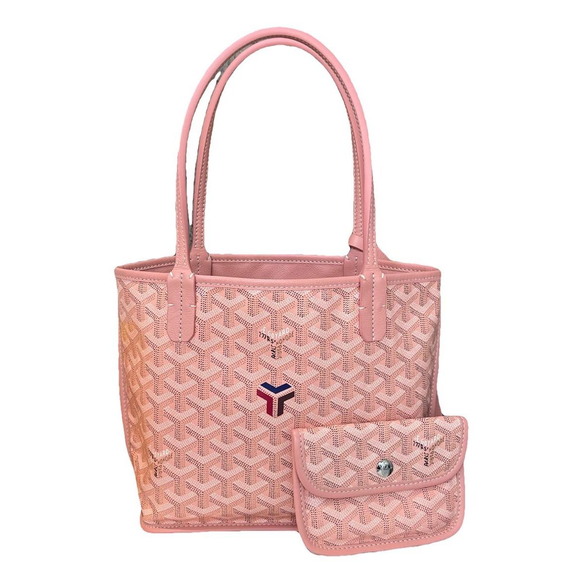 Goyard Anjou leather tote