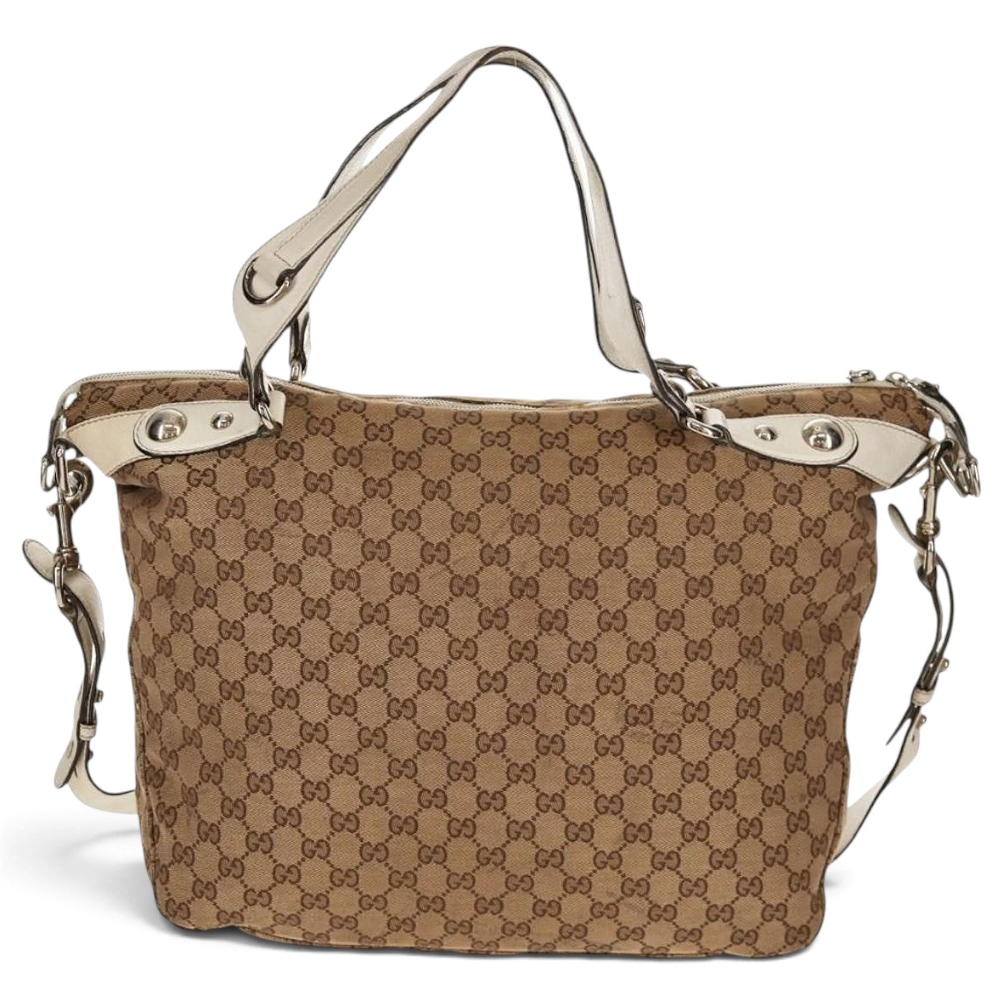 Leather tote