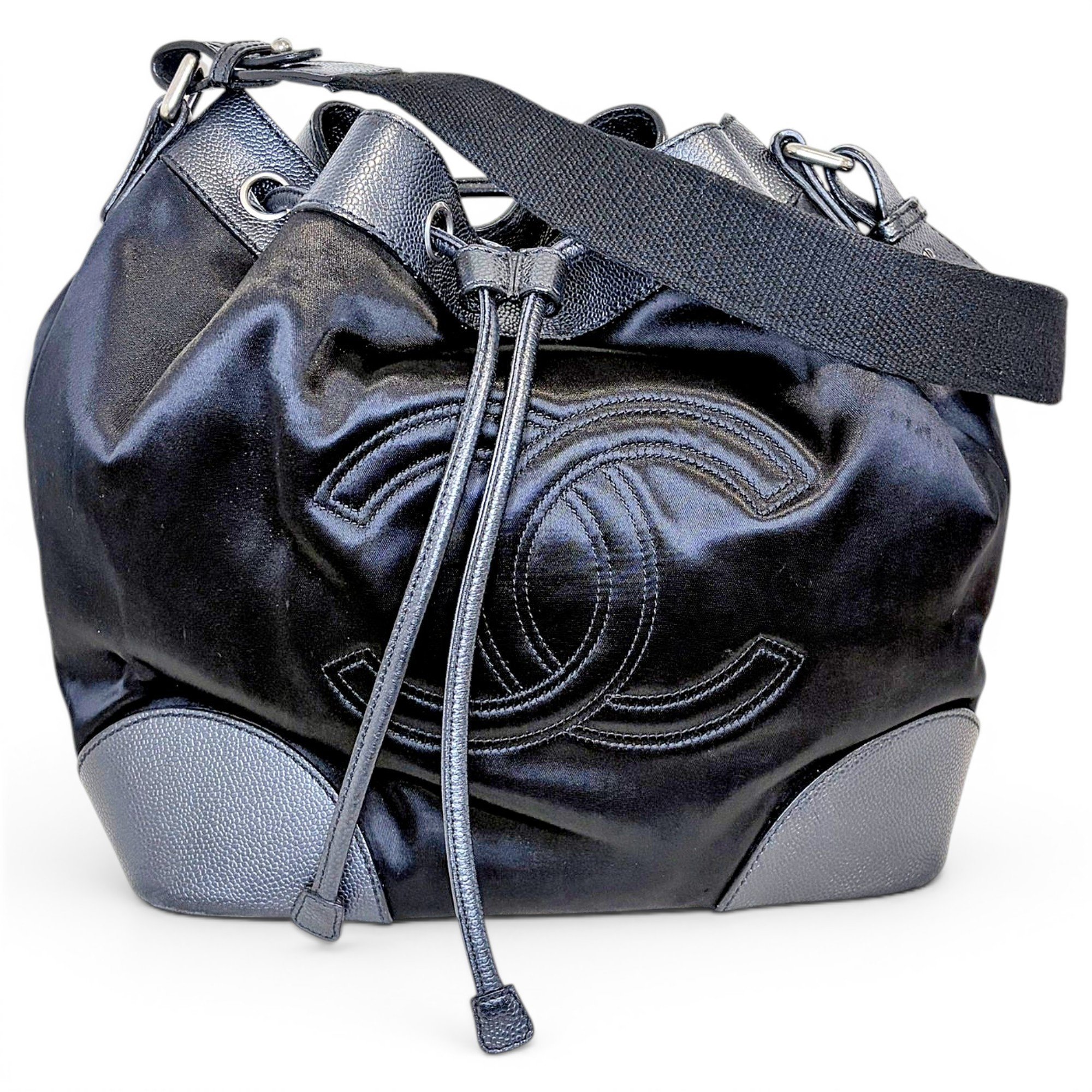 Silk handbag