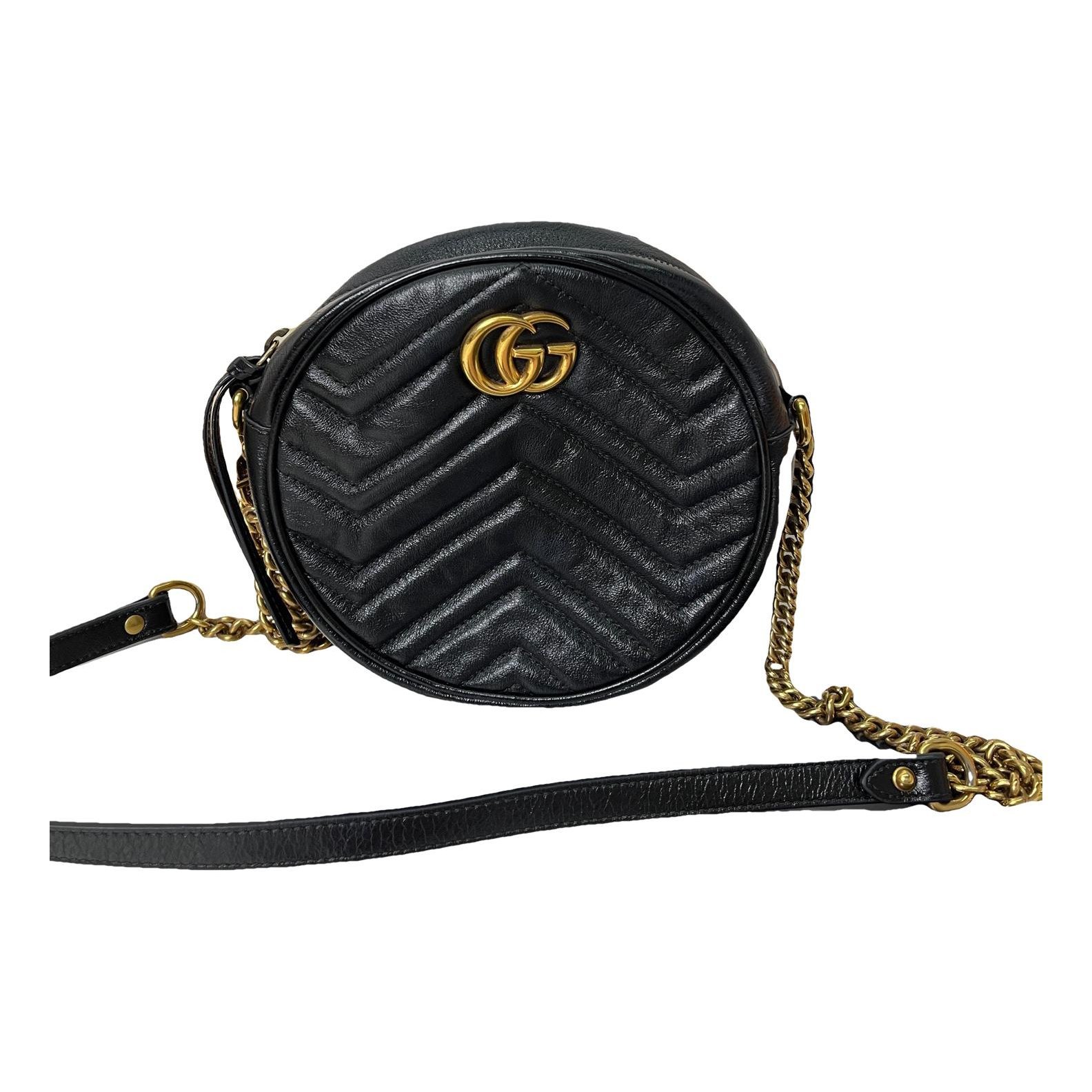 GG Marmont Circle leather handbag
