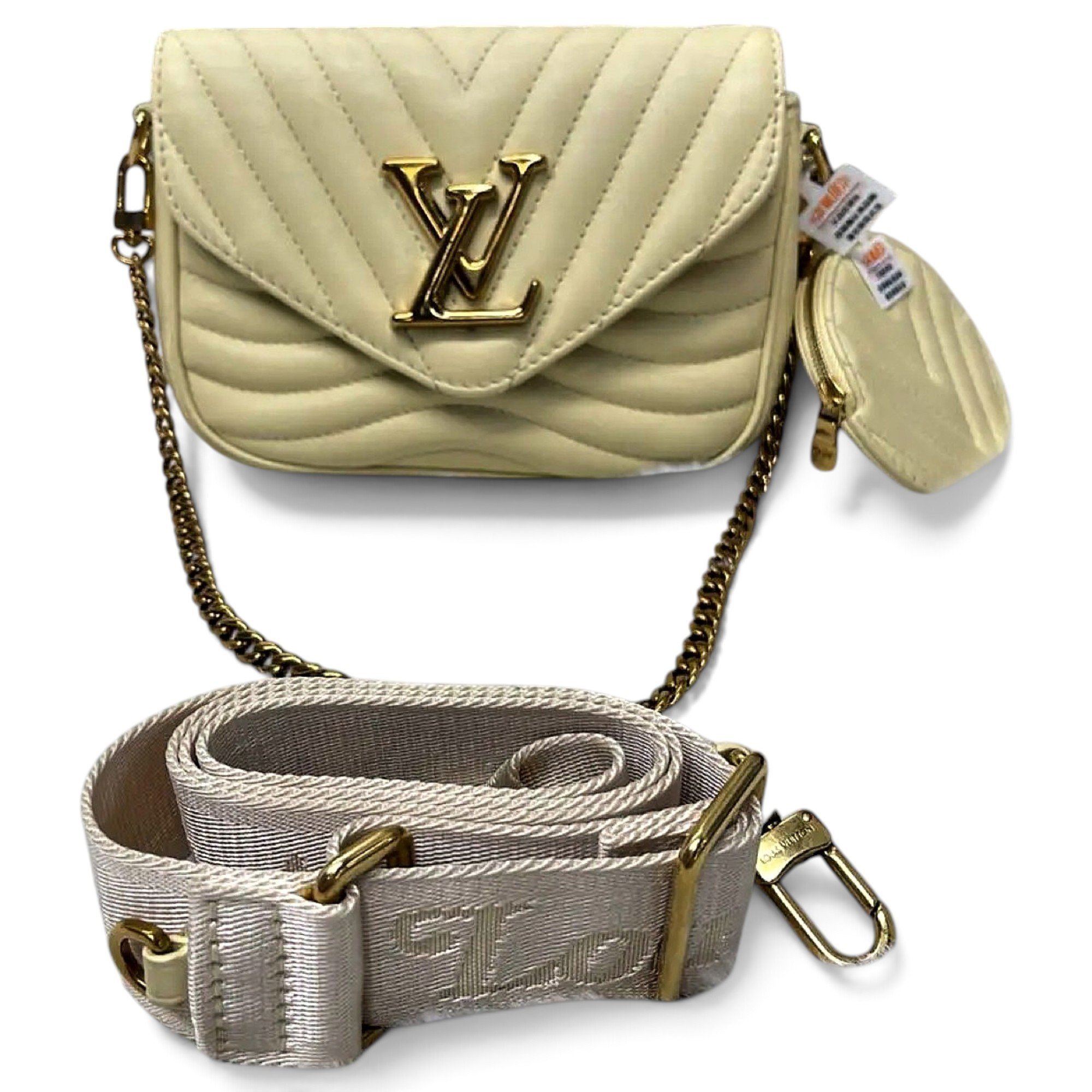 Multi-Pochette New Wave leather handbag