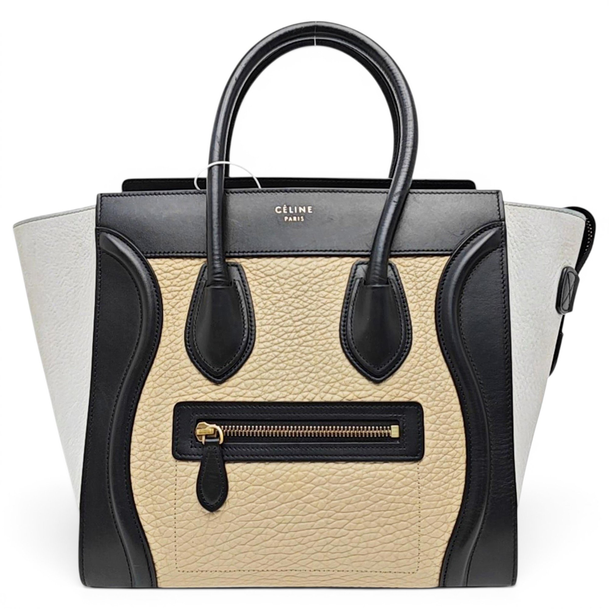 Luggage leather handbag