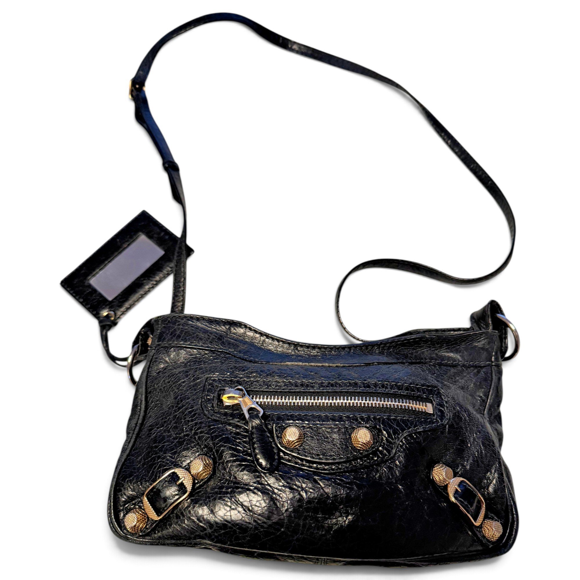 Balenciaga Hip leather crossbody bag