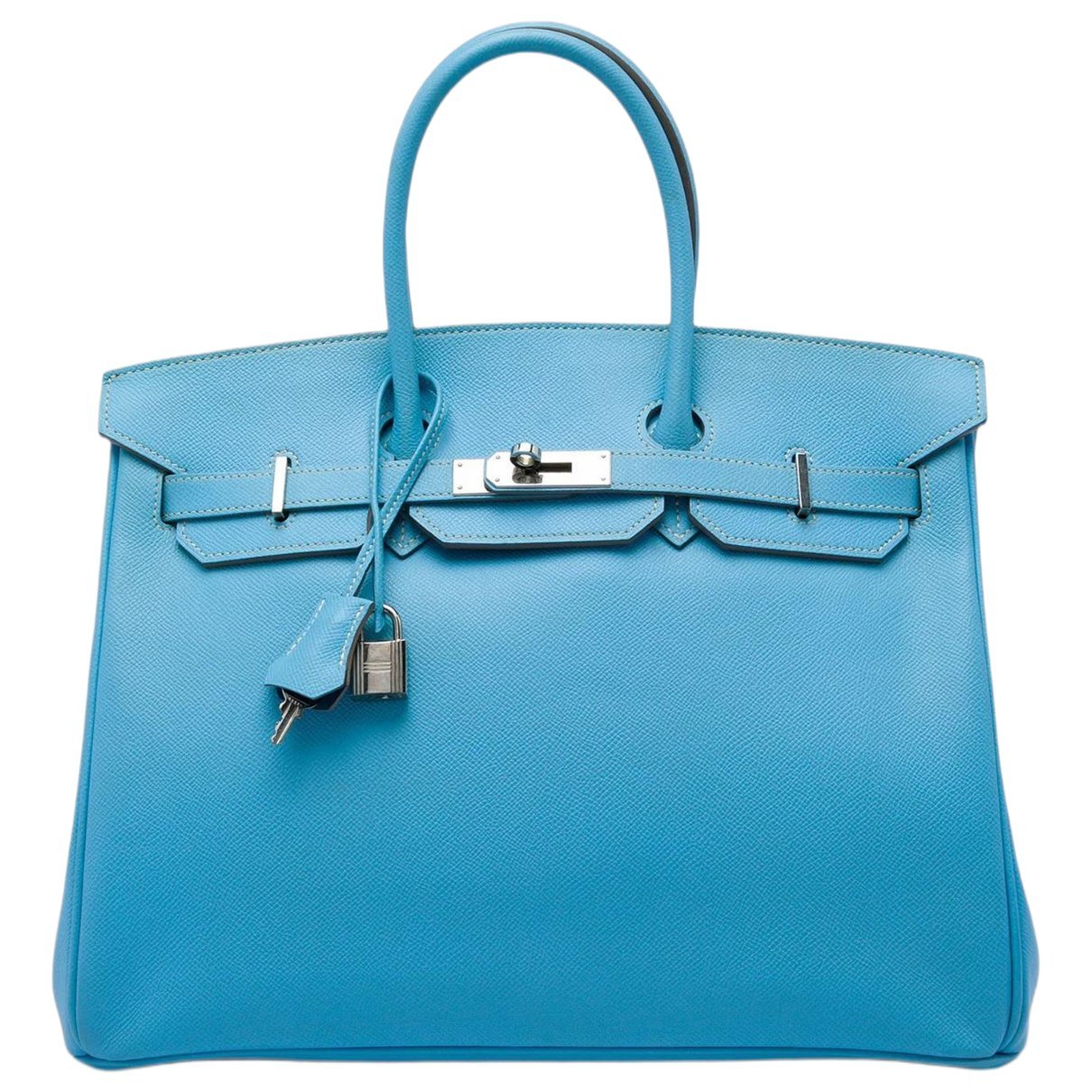 Birkin 35 leather handbag