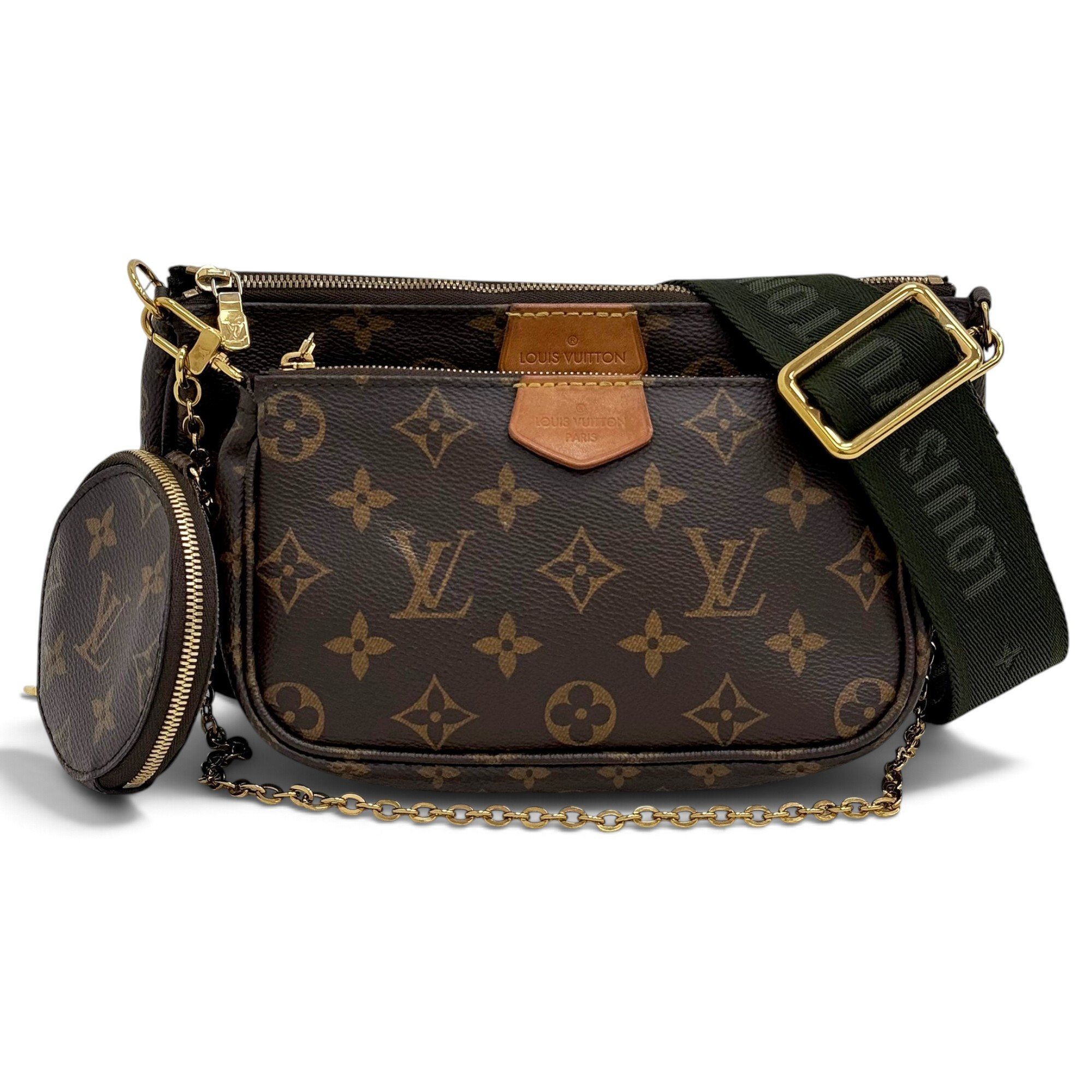 Multi Pochette Accessoires leather handbag