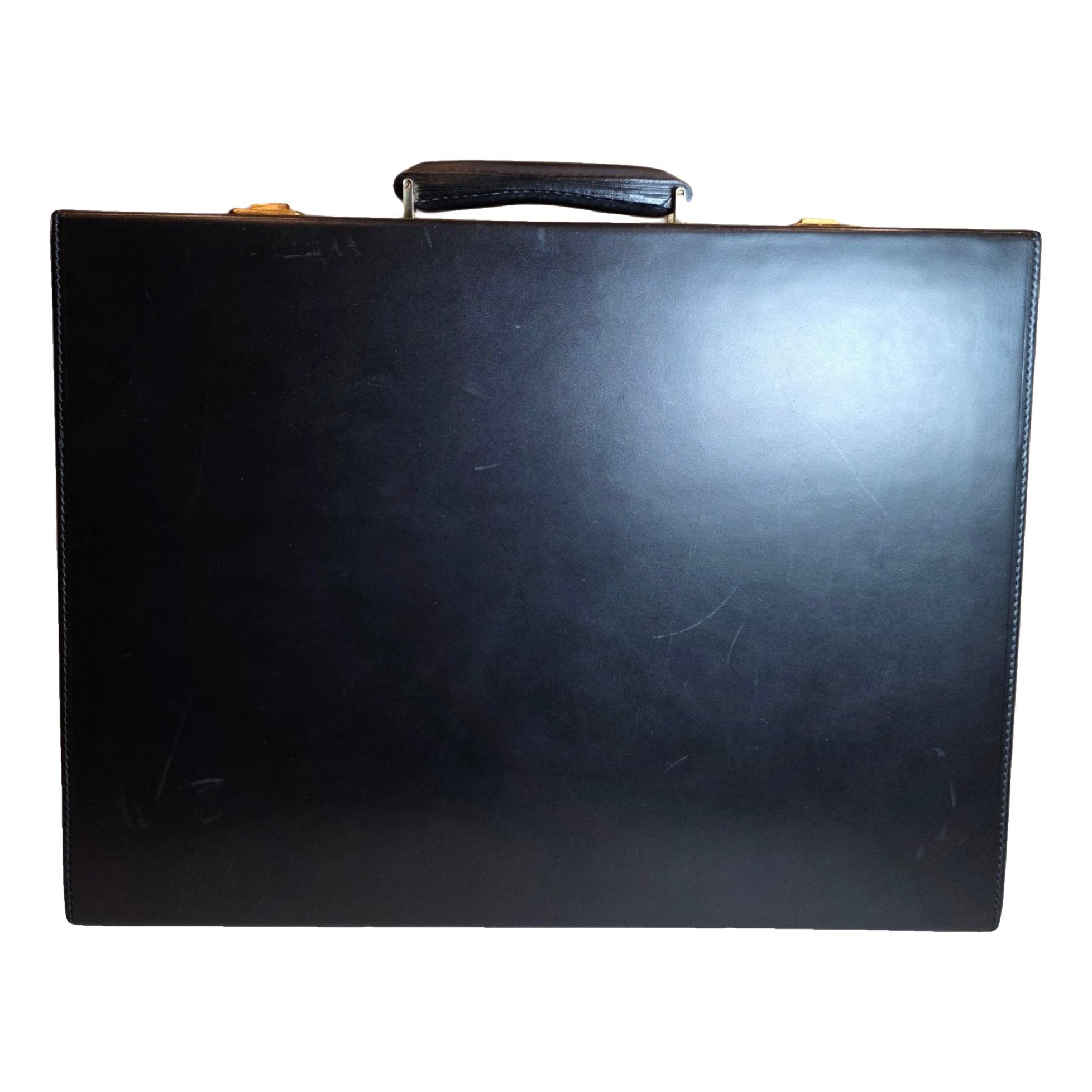 Leather satchel