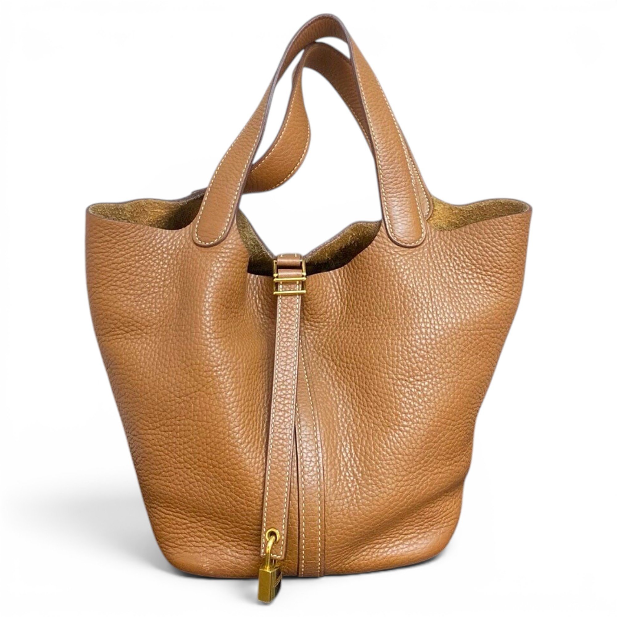 Leather handbag