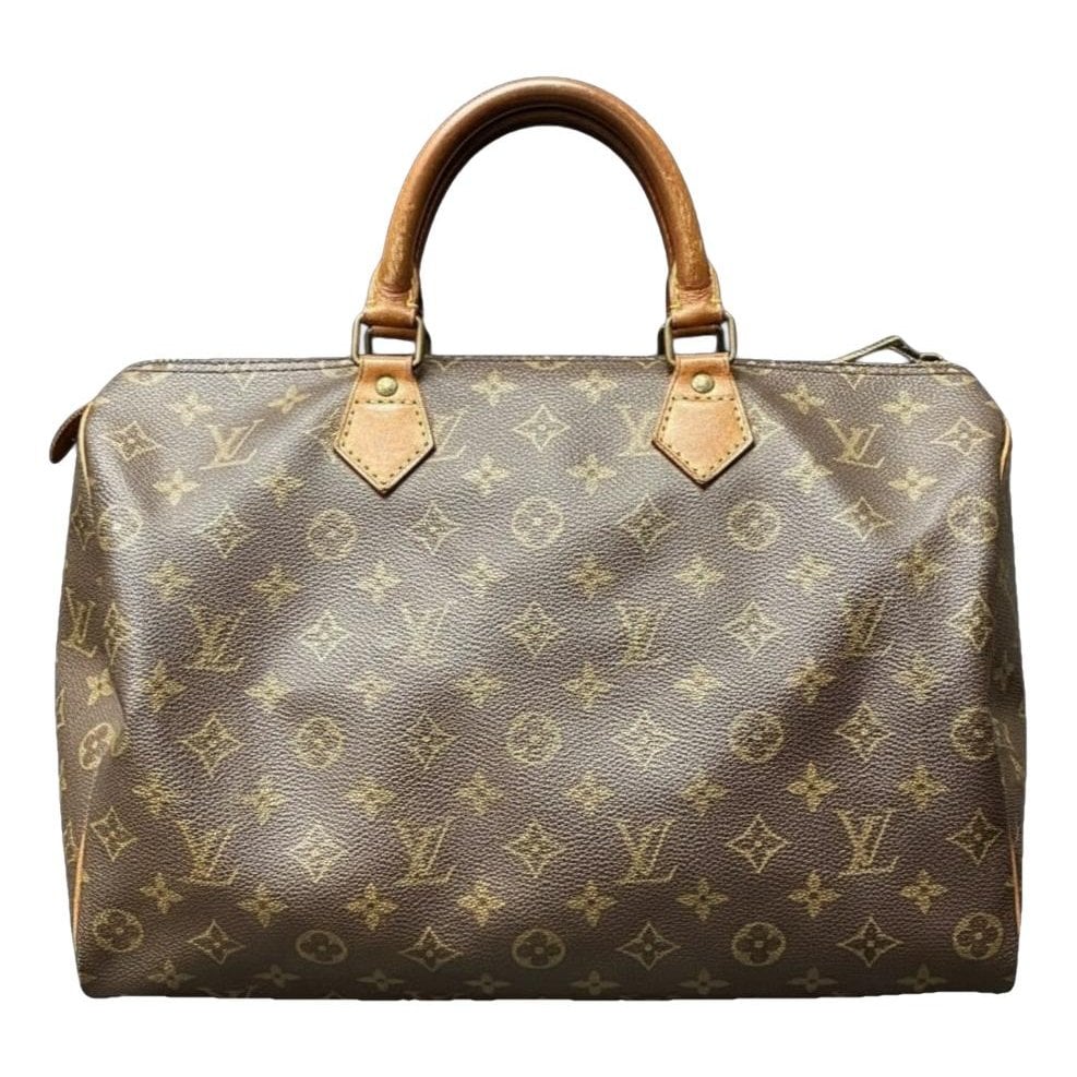 Speedy leather handbag