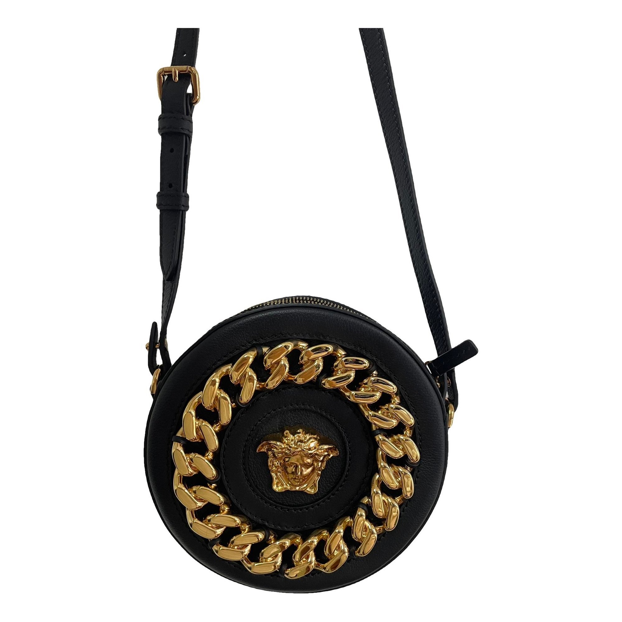 La Medusa leather crossbody bag
