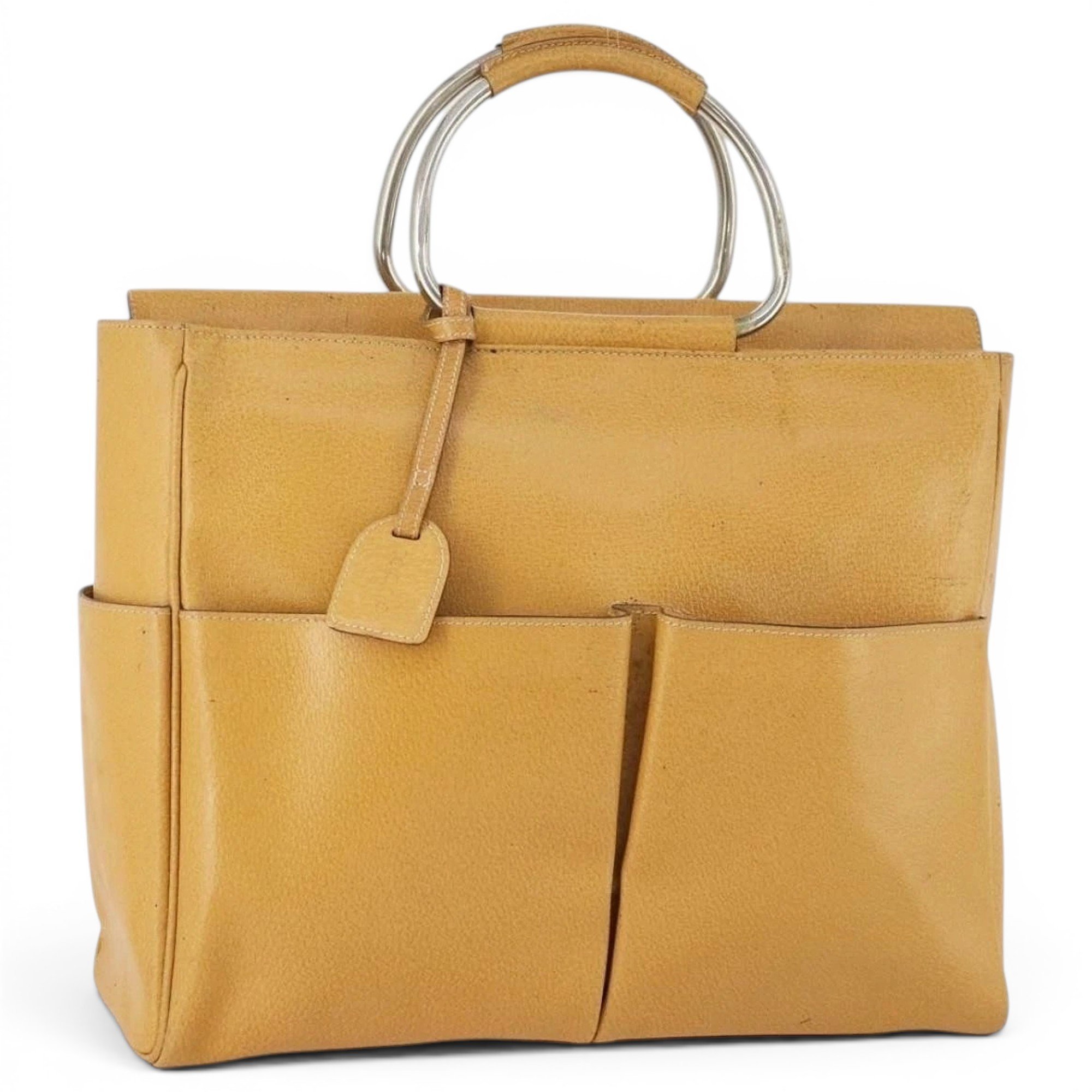 Leather handbag